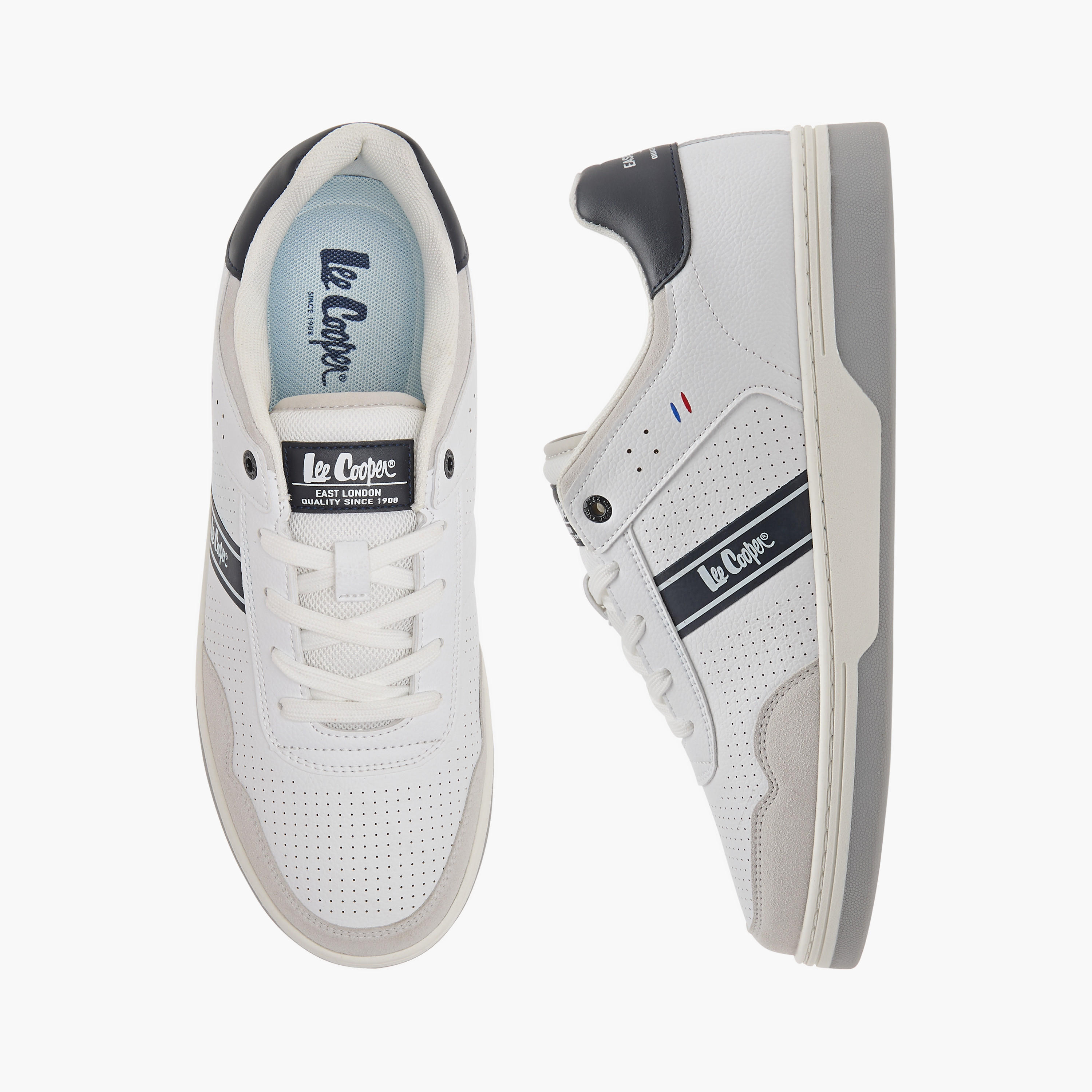Lee Cooper Men's Sneakers with Lace-Up Closure-men-shoes-sneakers-image-1
