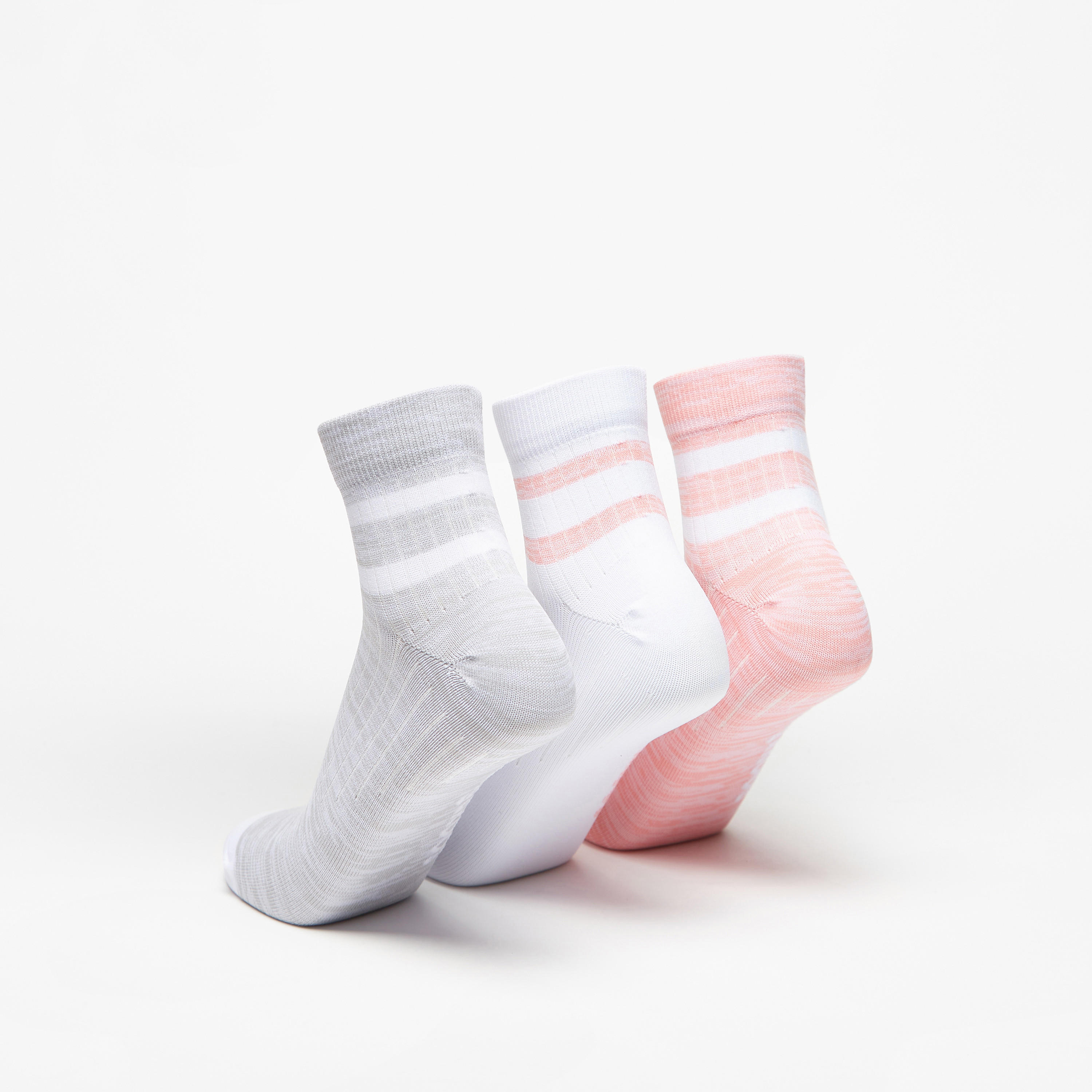KangaROOS Printed Ankle Length Sports Socks - Set of 3-women-socksandstockings-image-3