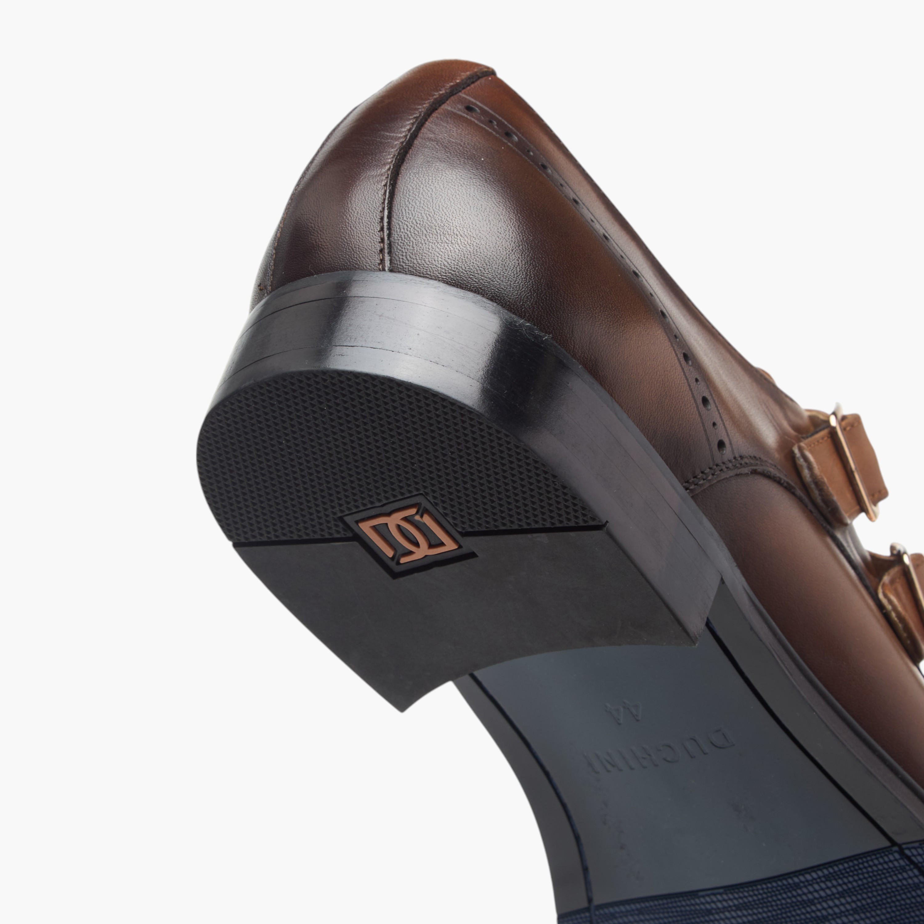 Duchini Men's Leather Solid Slip-On Monk Shoes-men-shoes-formalshoes-image-5