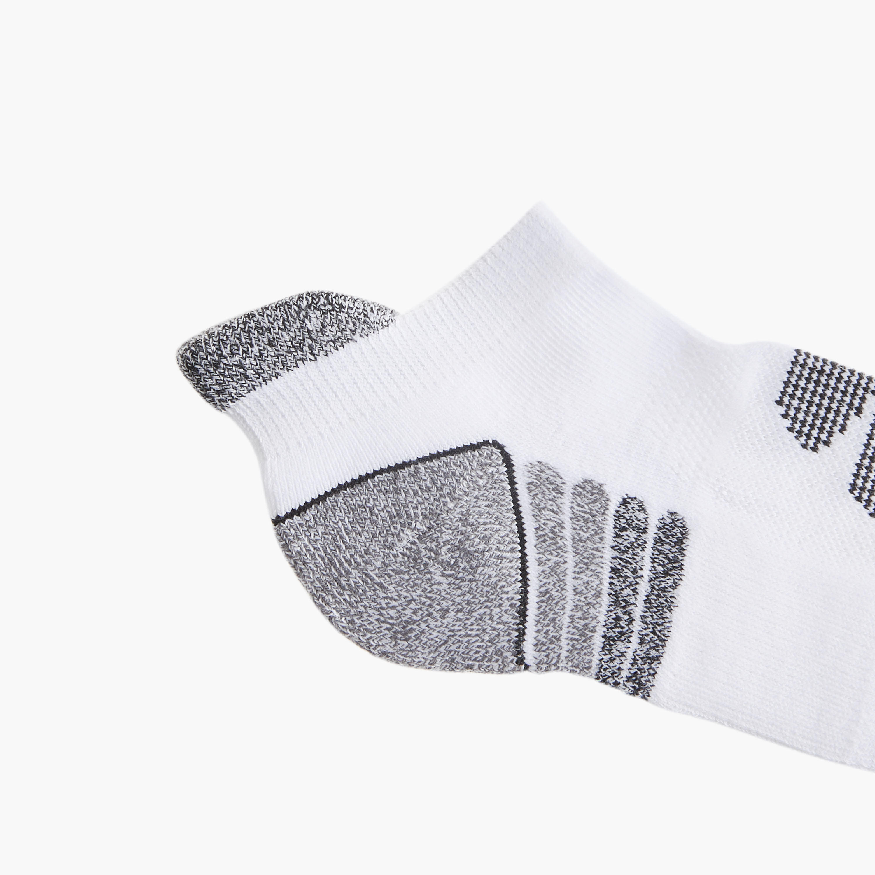 Skechers Printed Half Terry Ankle Length Socks - Set of 3-women-socksandstockings-image-5