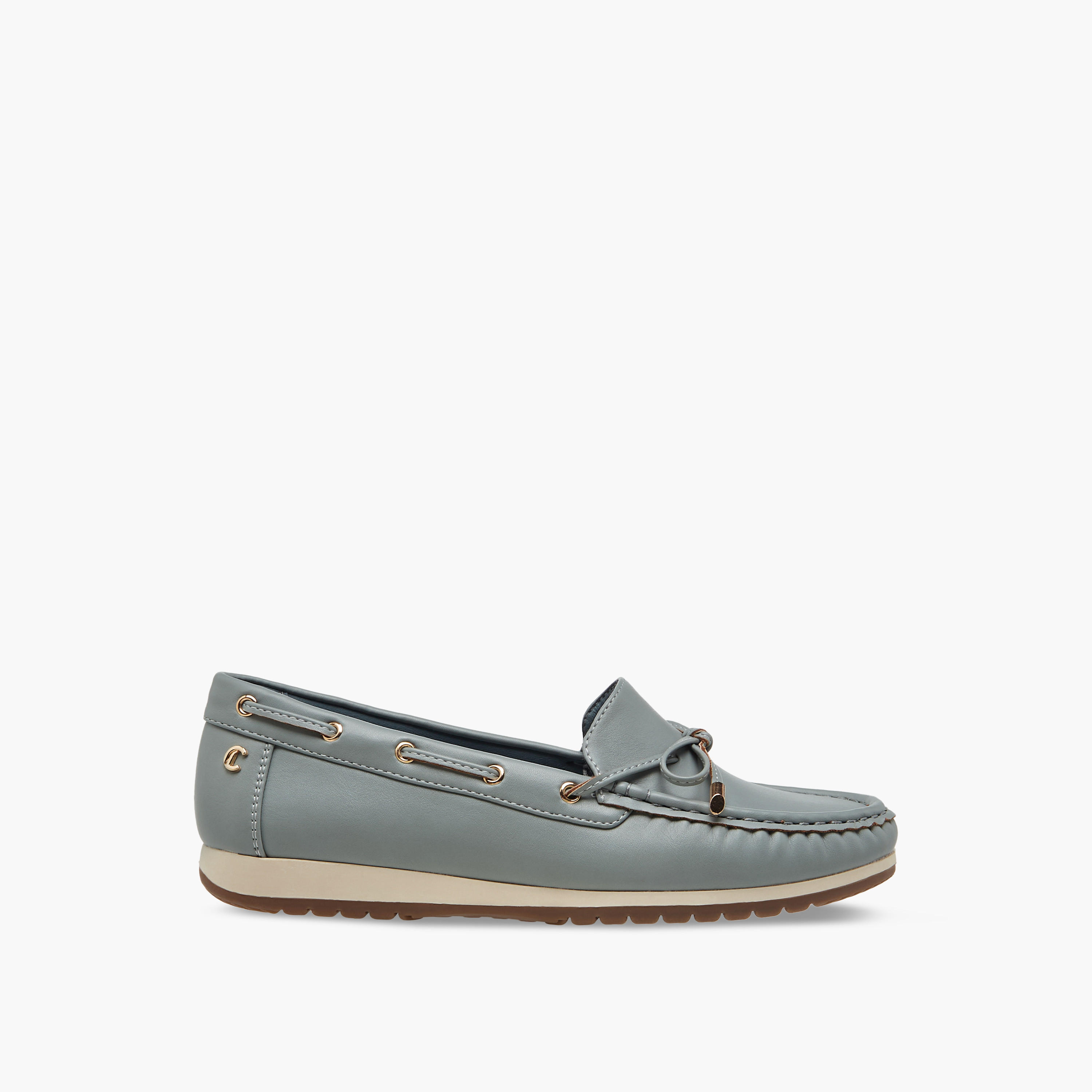 Le Confort Bow Accent Slip-On Comfort Moccasins-women-shoes-flats-loafers-image-3