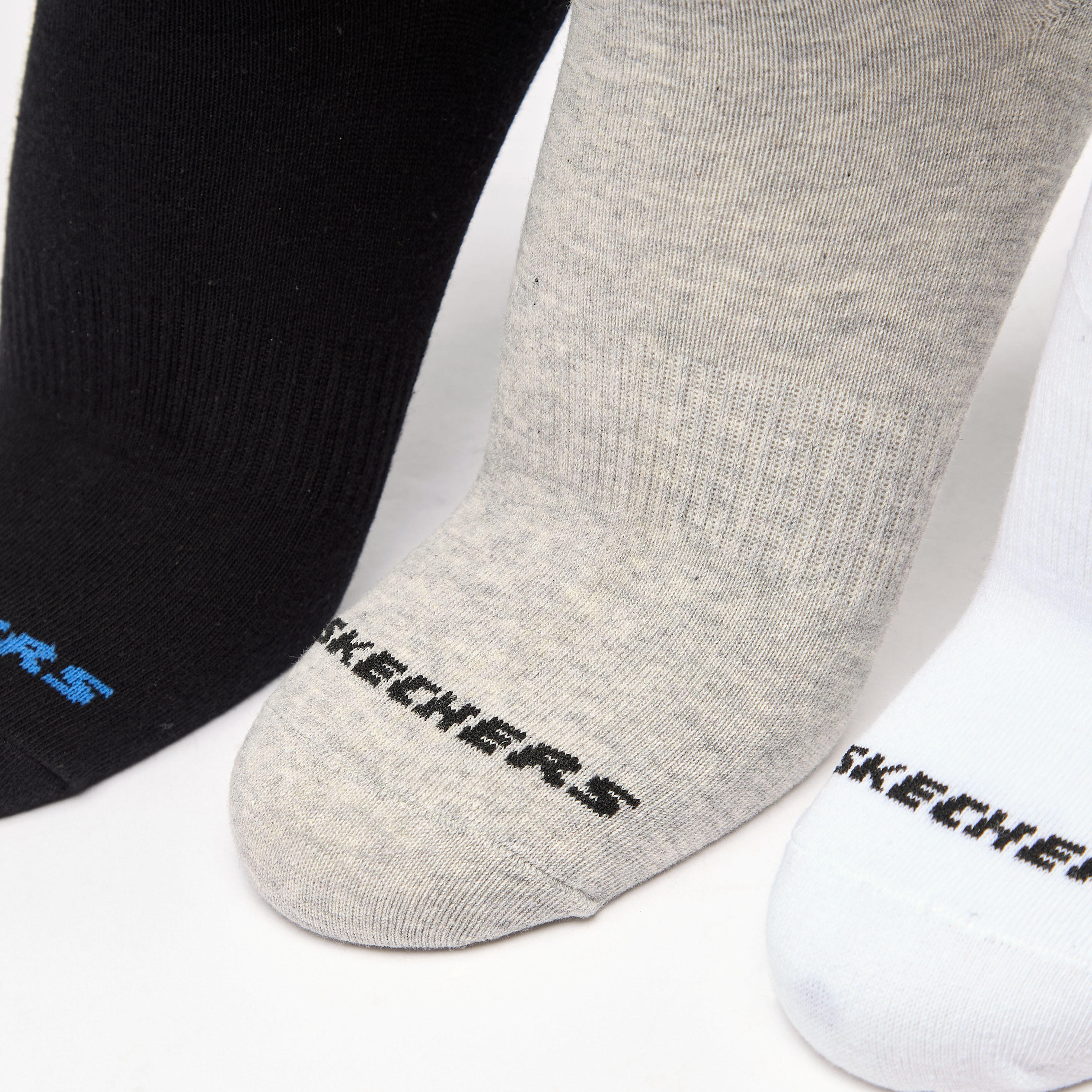 Skechers 3-Piece Logo Print Ankle Length Socks Set - S114041D-109-men-socks-image-2