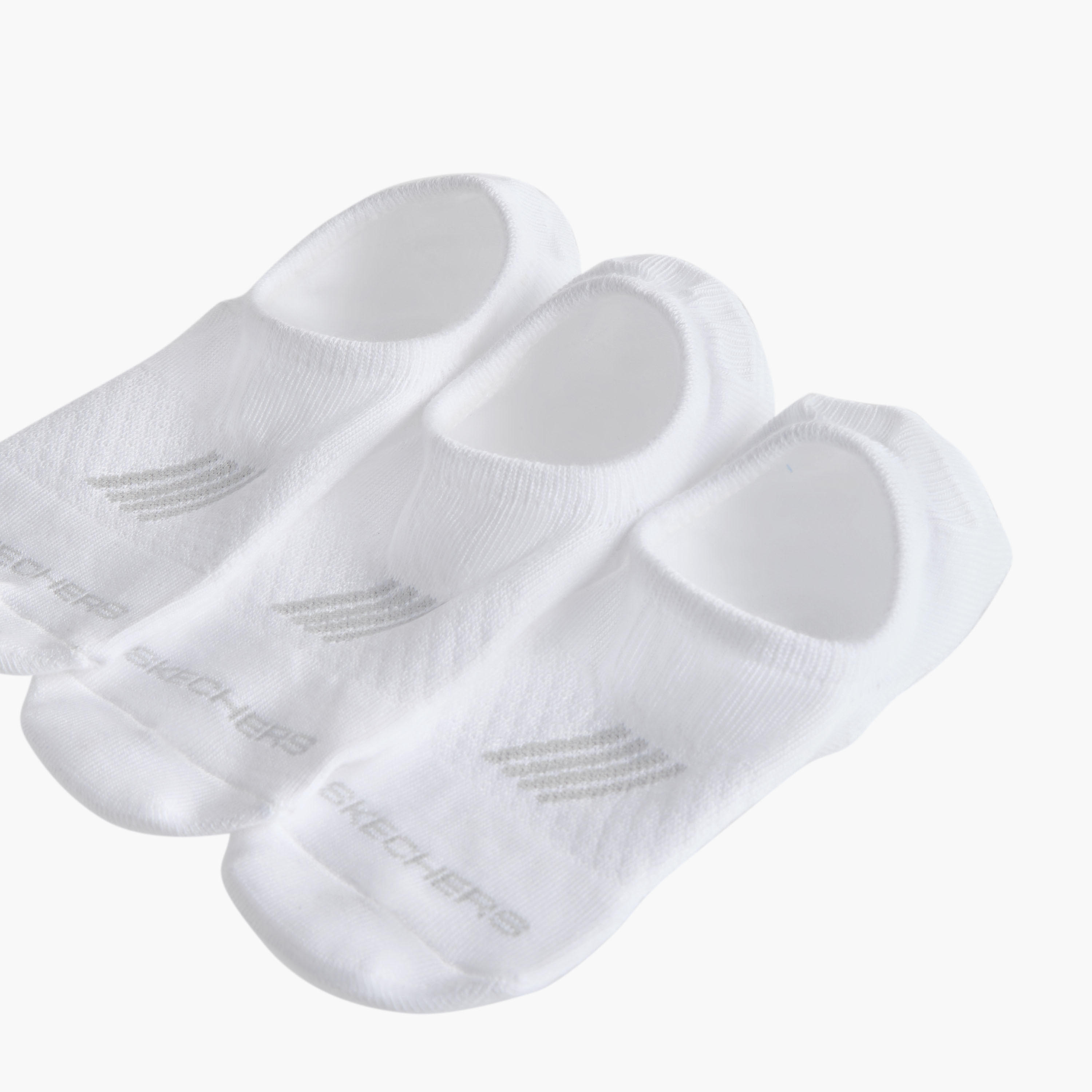 Skechers Printed Half Terry Ankle Length Socks - Set of 3-women-socksandstockings-image-4