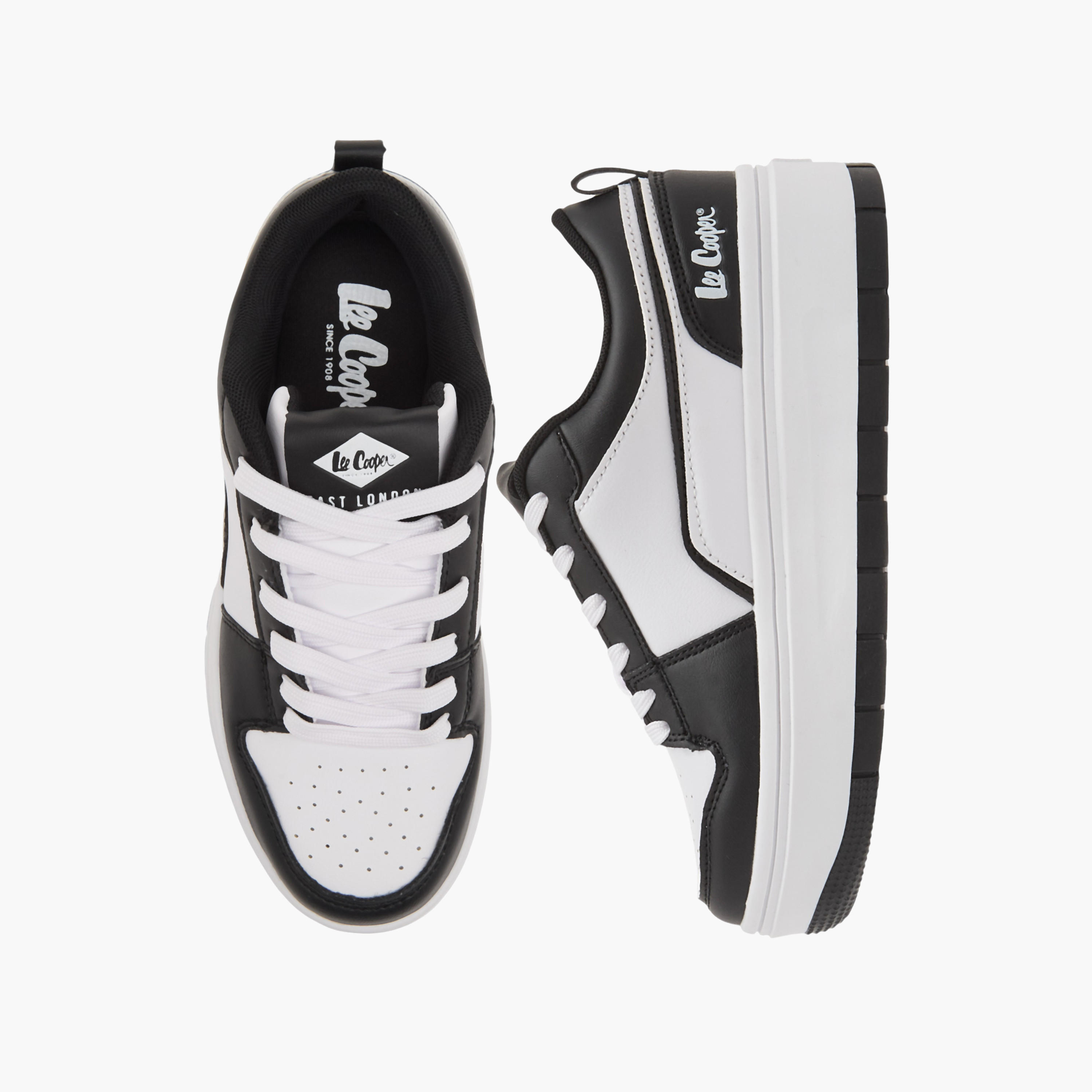 Lee Cooper Women's Ankle Sneakers with Lace-Up Closure-women-shoes-sneakers-image-1