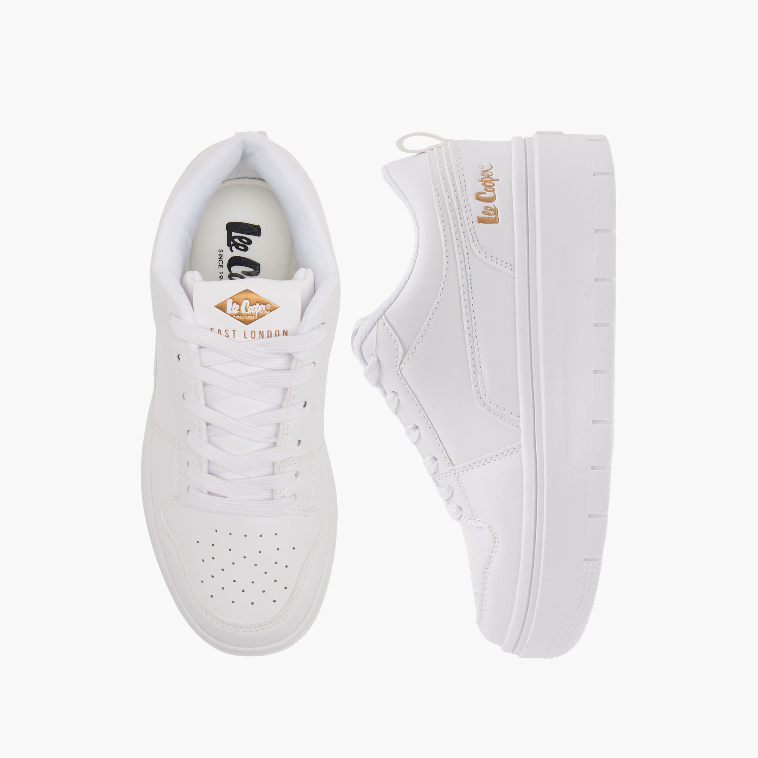 Lee Cooper Women's Ankle Sneakers with Lace-Up Closure-women-shoes-sneakers-image-1