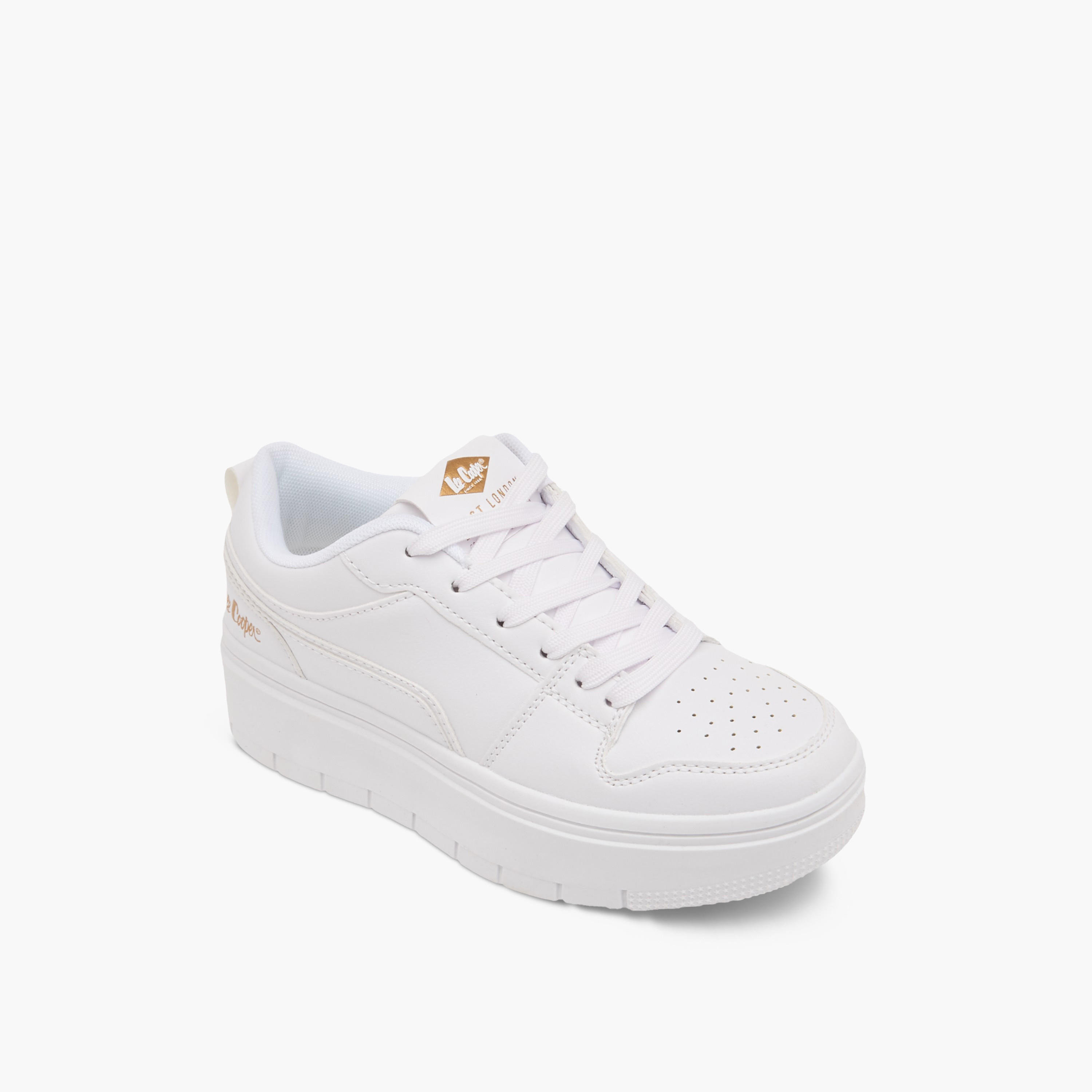 Lee Cooper Women's Ankle Sneakers with Lace-Up Closure-women-shoes-sneakers-image-2