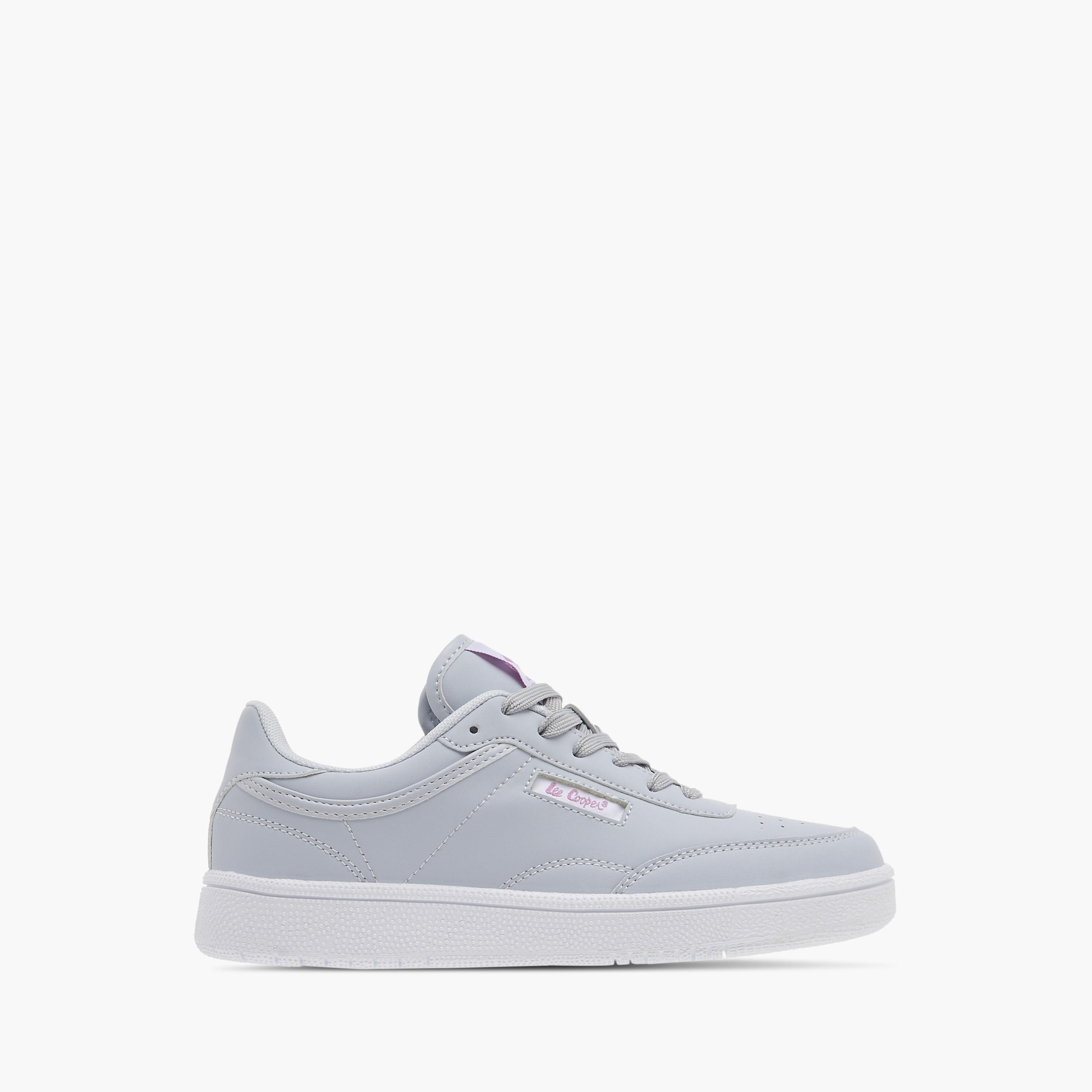 Lee Cooper Women's Panelled Sneakers with Lace-Up Closure-women-shoes-sneakers-image-3