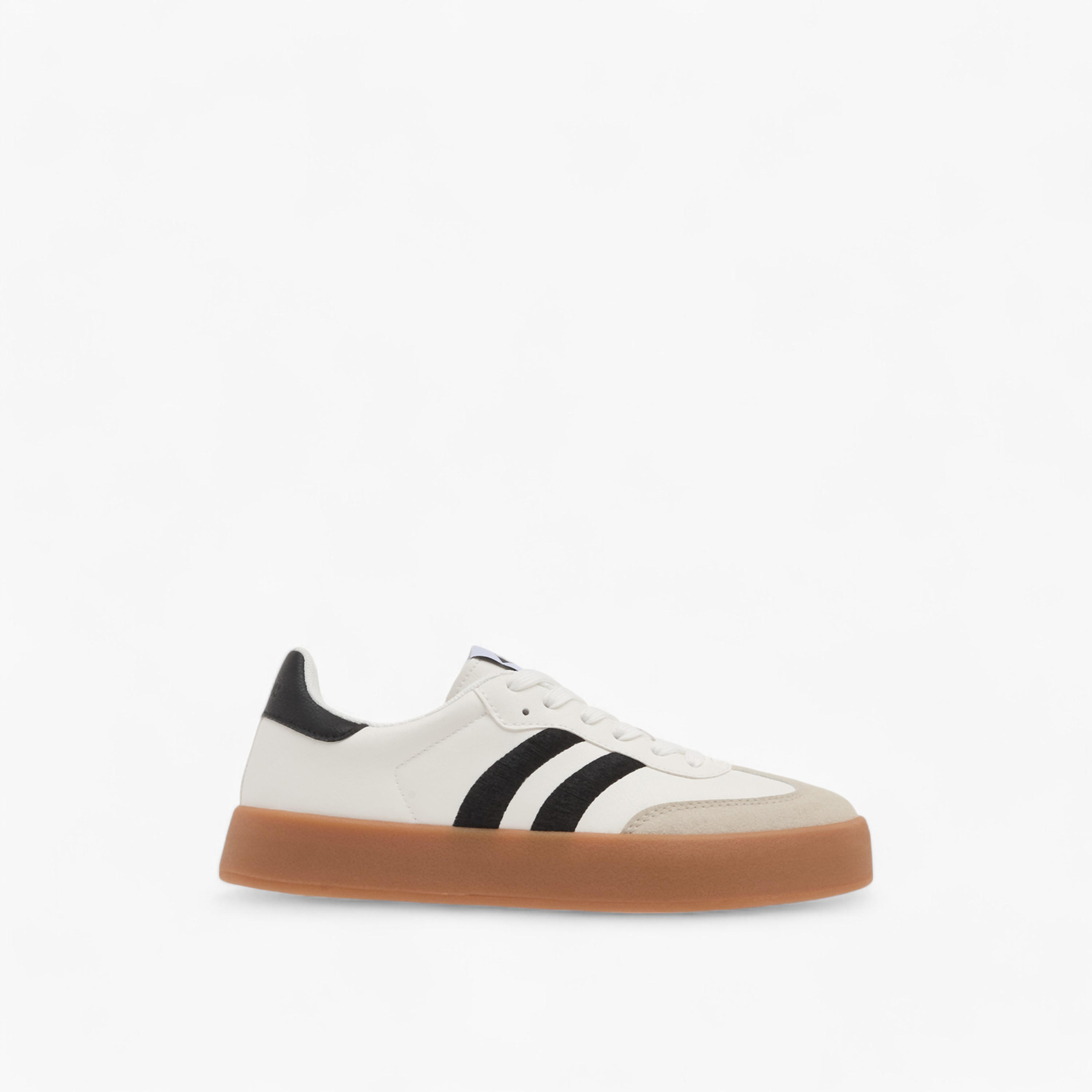 Lee Cooper Women's Panelled Ankle Sneakers with Lace-Up Closure-women-shoes-sneakers-image-3