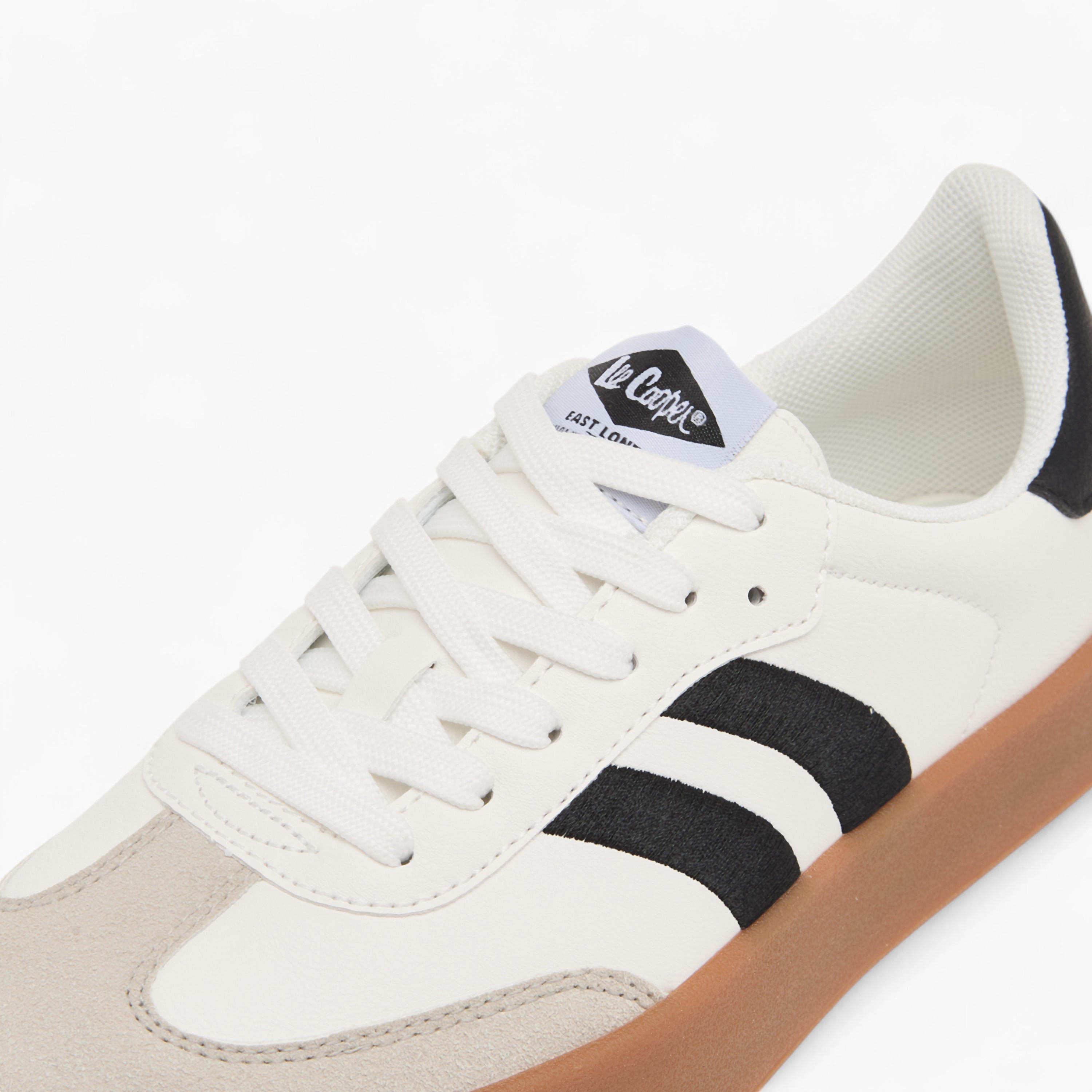 Lee Cooper Women's Panelled Ankle Sneakers with Lace-Up Closure-women-shoes-sneakers-image-4