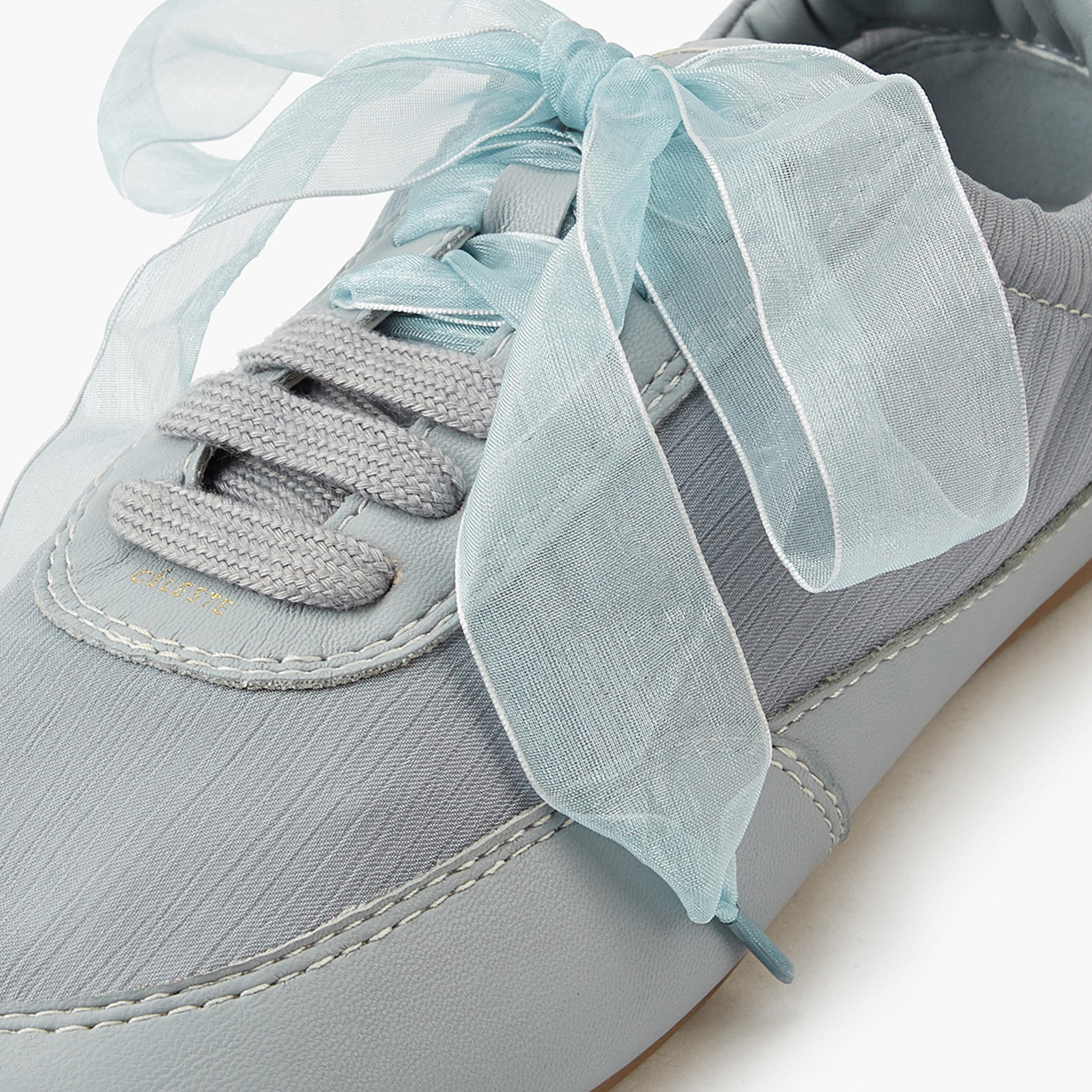 Celeste Women's Bow Accent Lace-Up Sneakers-women-shoes-sneakers-image-4