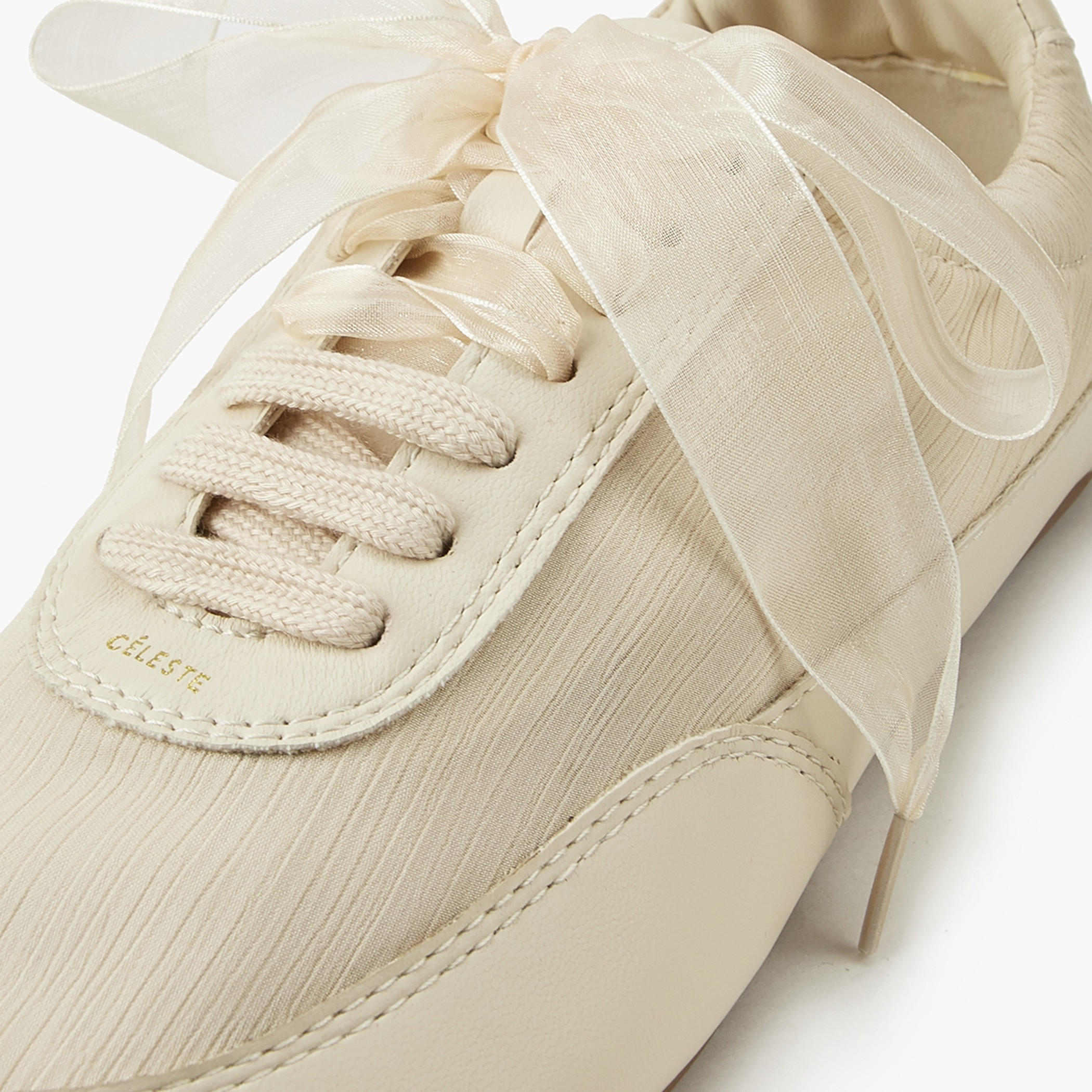Celeste Women's Bow Accent Lace-Up Sneakers-women-shoes-sneakers-image-4
