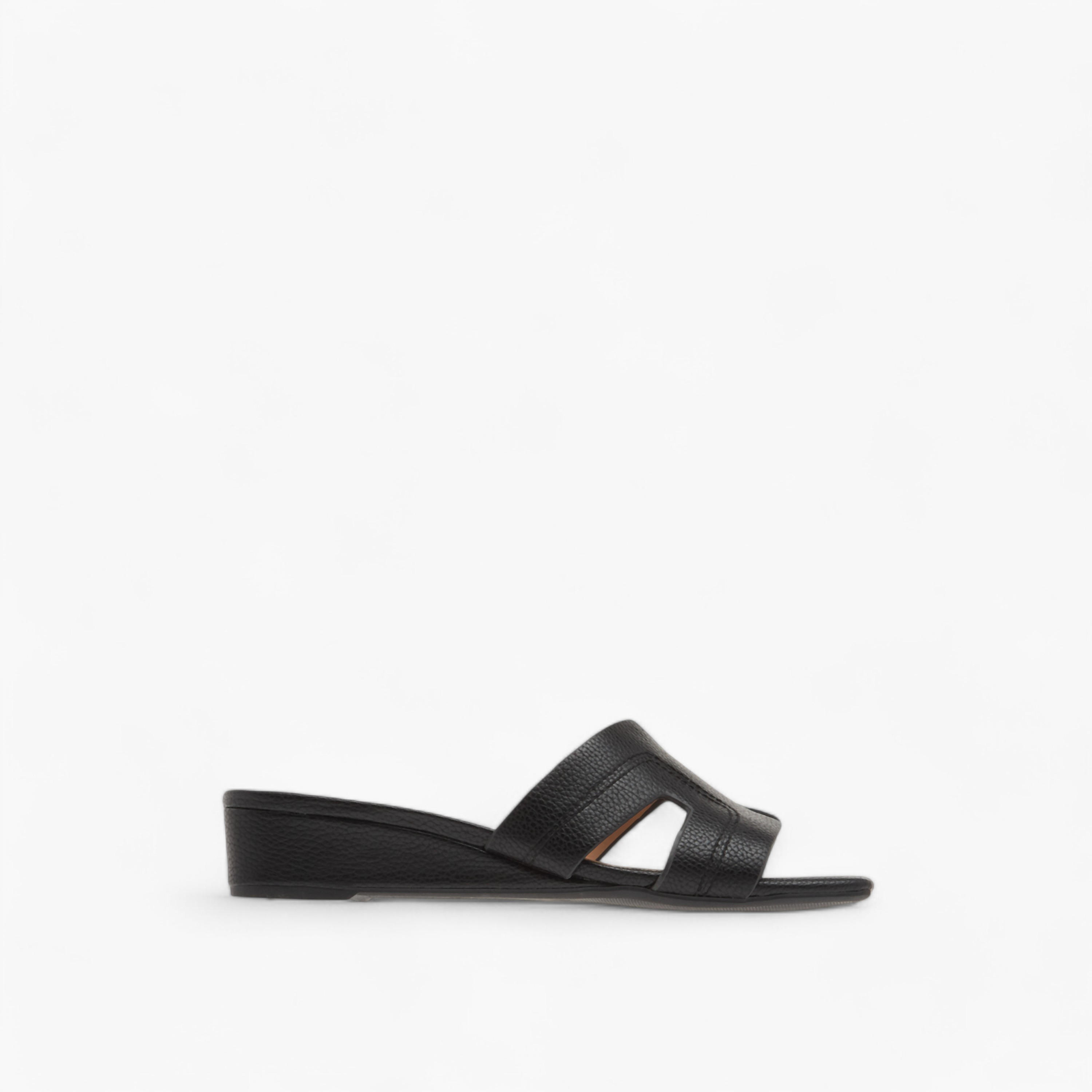 Celeste Women's Solid Slip-On Sandals with Wedge Heels-women-shoes-sandals-heeled-image-3