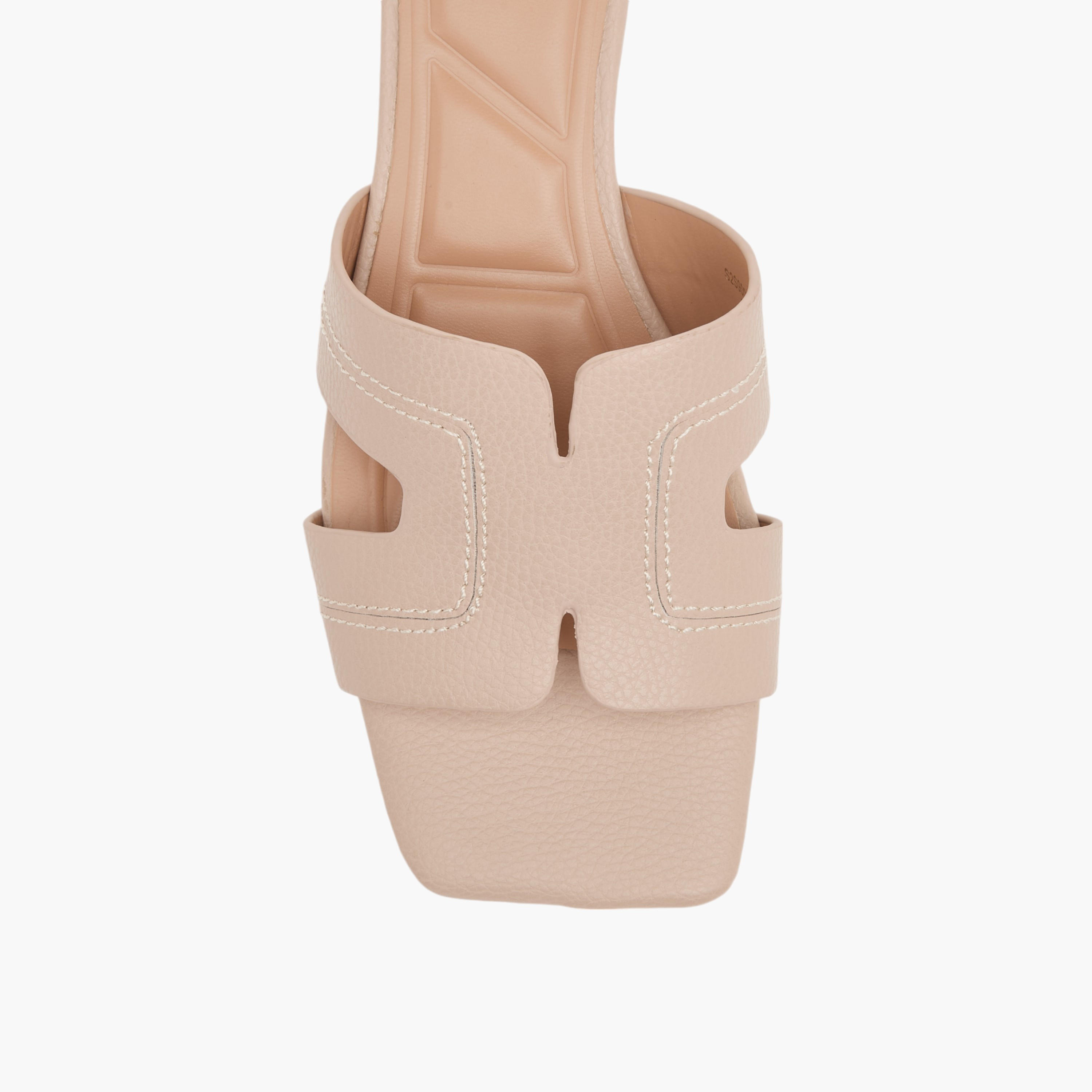 Celeste Women's Solid Slip-On Sandals with Wedge Heels-women-shoes-sandals-heeled-image-4