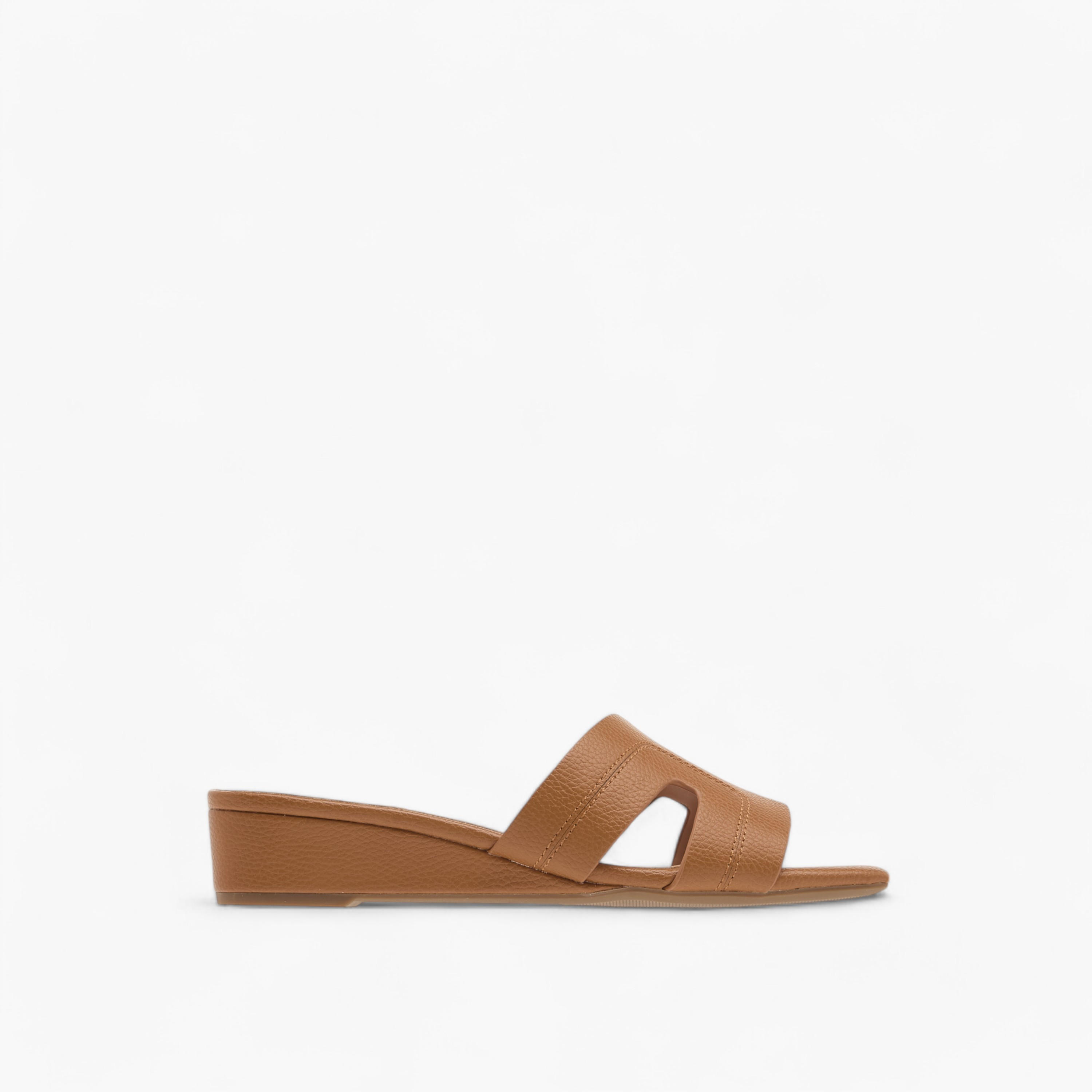 Celeste Women's Solid Slip-On Sandals with Wedge Heels-women-shoes-sandals-heeled-image-3