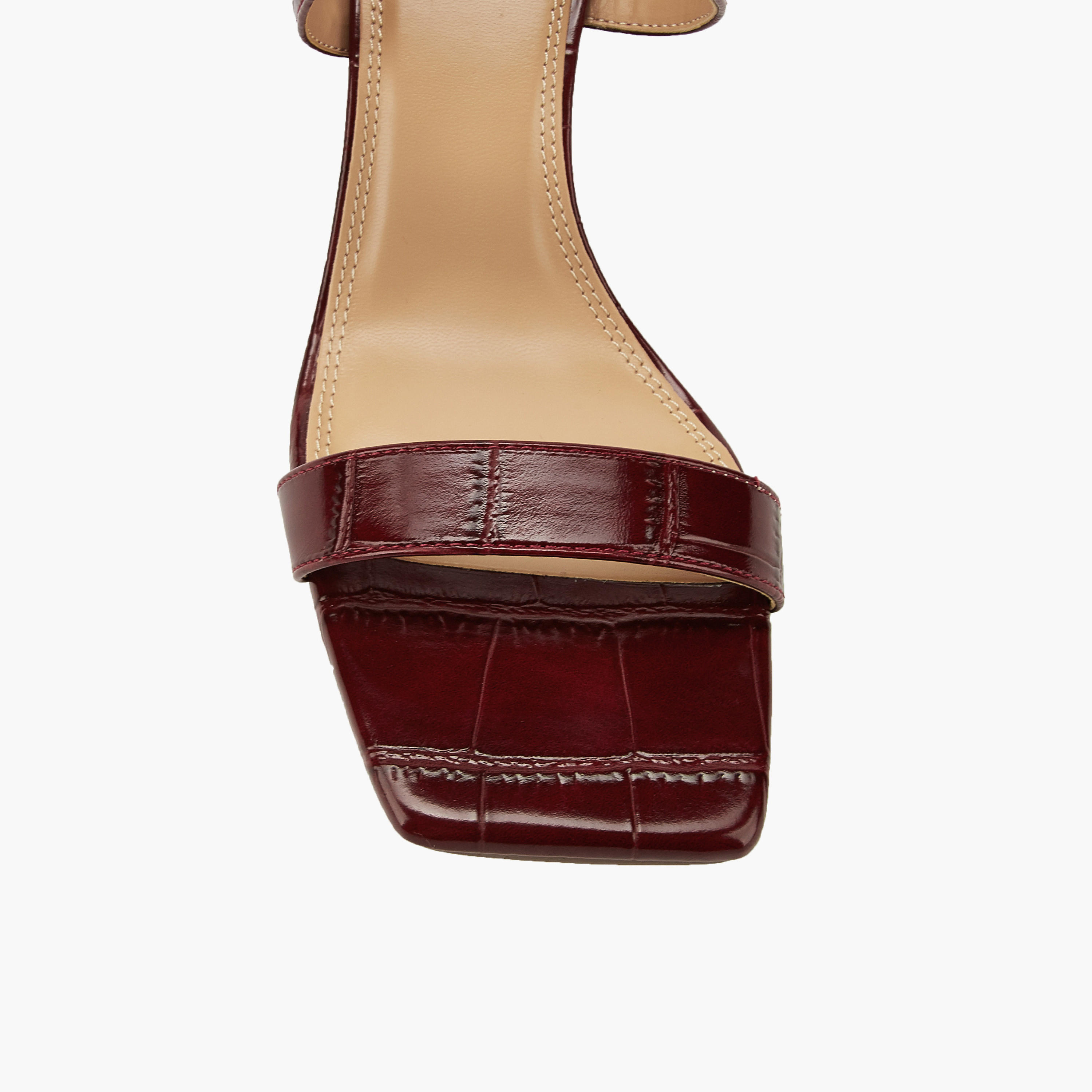 Celeste Women's Solid Wedge Heeled Sandals with Buckle Closure-women-shoes-sandals-heeled-image-4