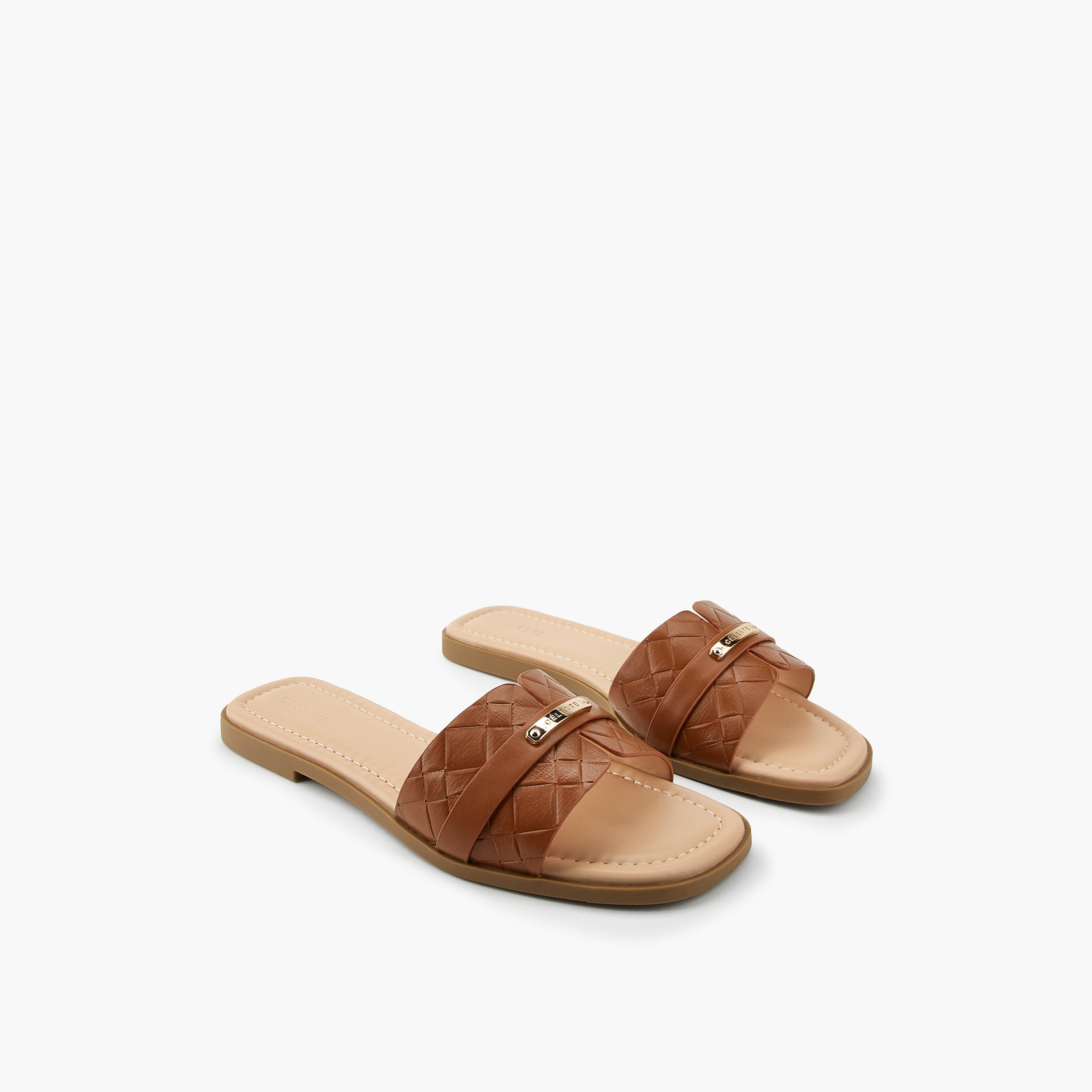 Celeste Women's Slip-On Sandals-women-shoes-flats-sandals-image-1