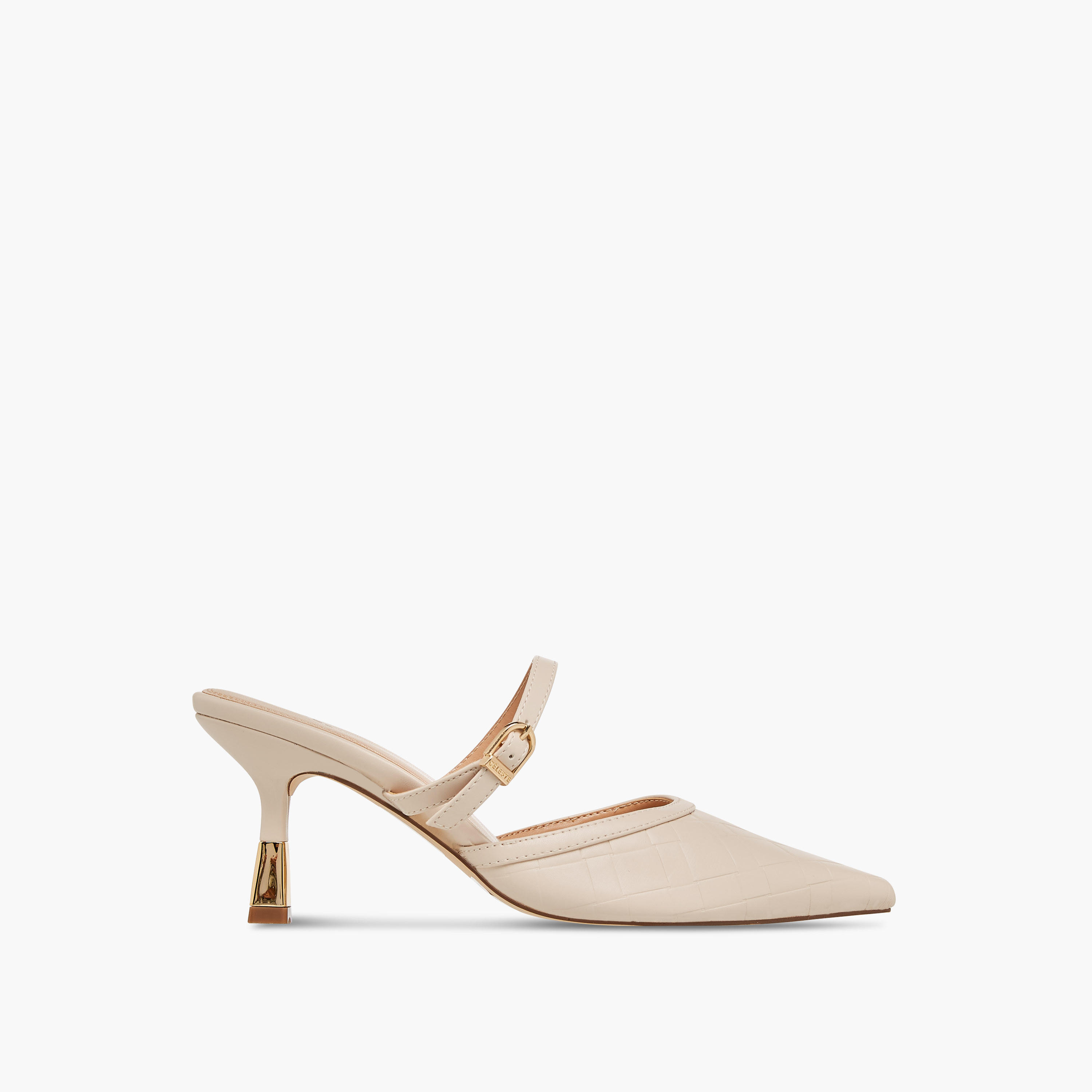 حذاء ميول بارز الملمس بمقدمة مدببة وكعب مدبب للنساء من سيليست-women-shoes-heels-image-3
