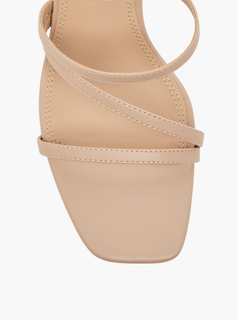 Flora Bella Solid Strap Sandals with Flared Heels and Buckle Closure-women-shoes-sandals-heeled-image-4