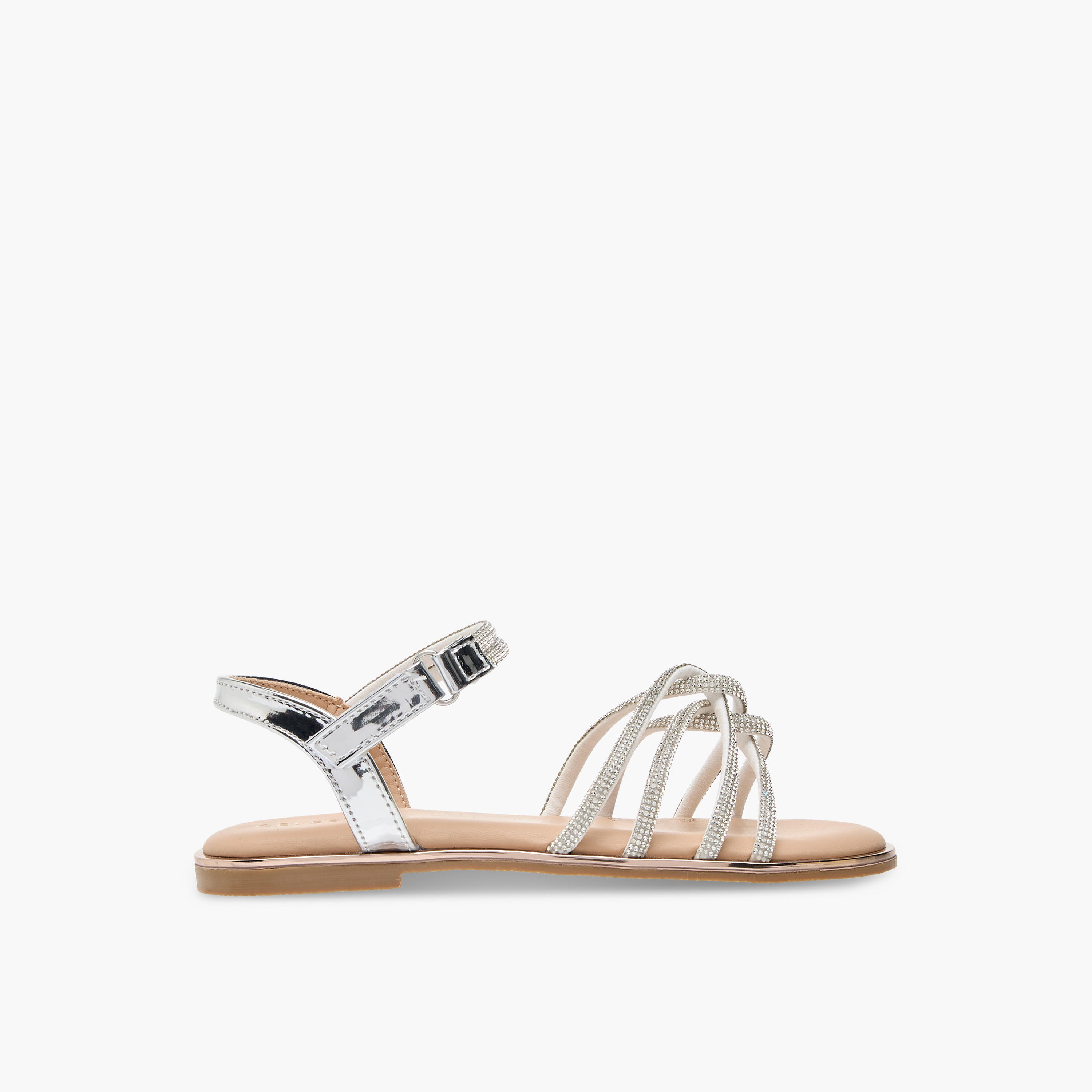 صنادل مزيّن بشريط إغلاق لاصق للبنات من سيليست-girls-shoes-sandals-image-3