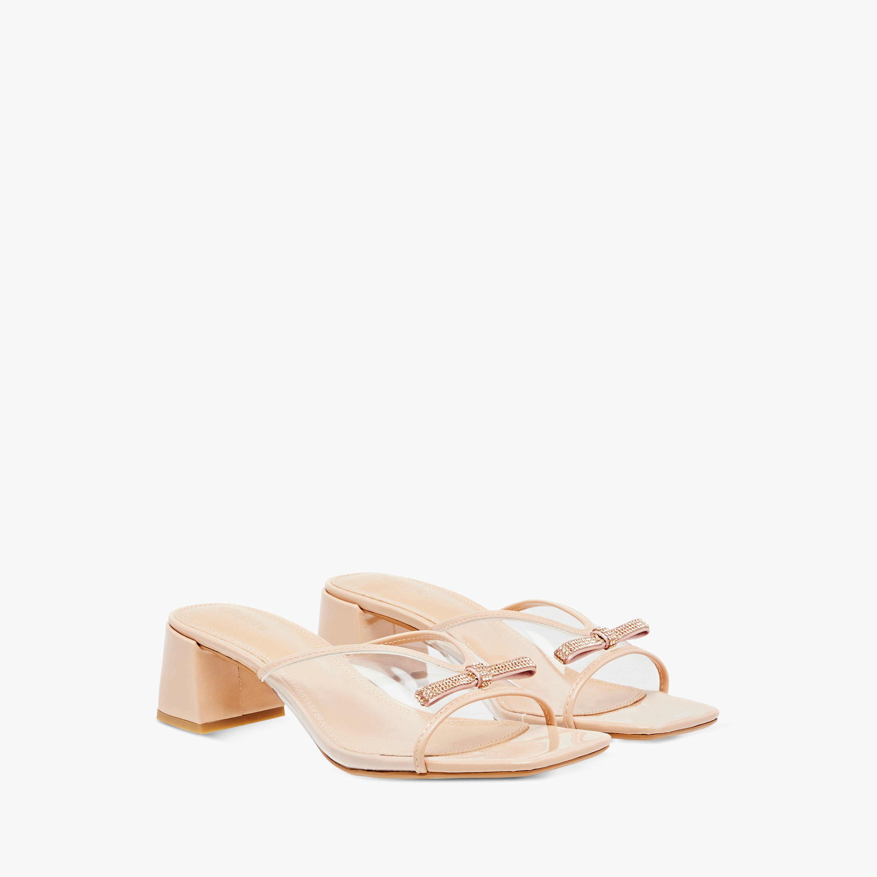 صندل مزين سهل الارتداء بكعب سميك للنساء من سيليست-women-shoes-sandals-heeled-image-1