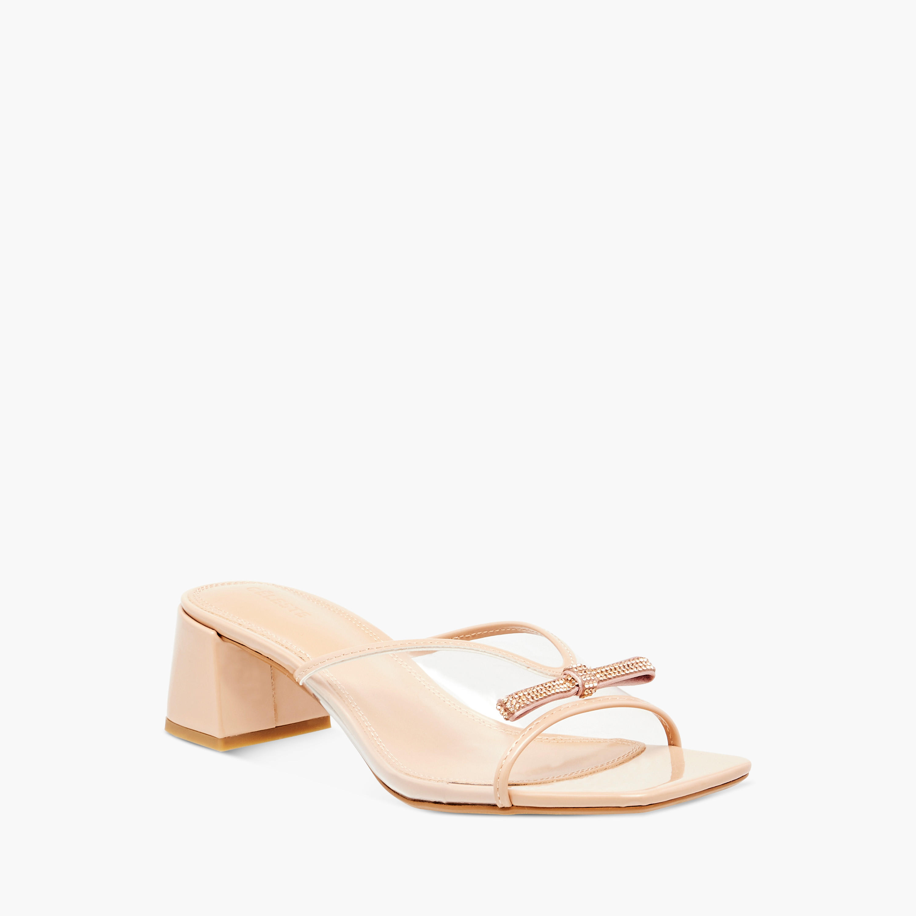 صندل مزين سهل الارتداء بكعب سميك للنساء من سيليست-women-shoes-sandals-heeled-image-2