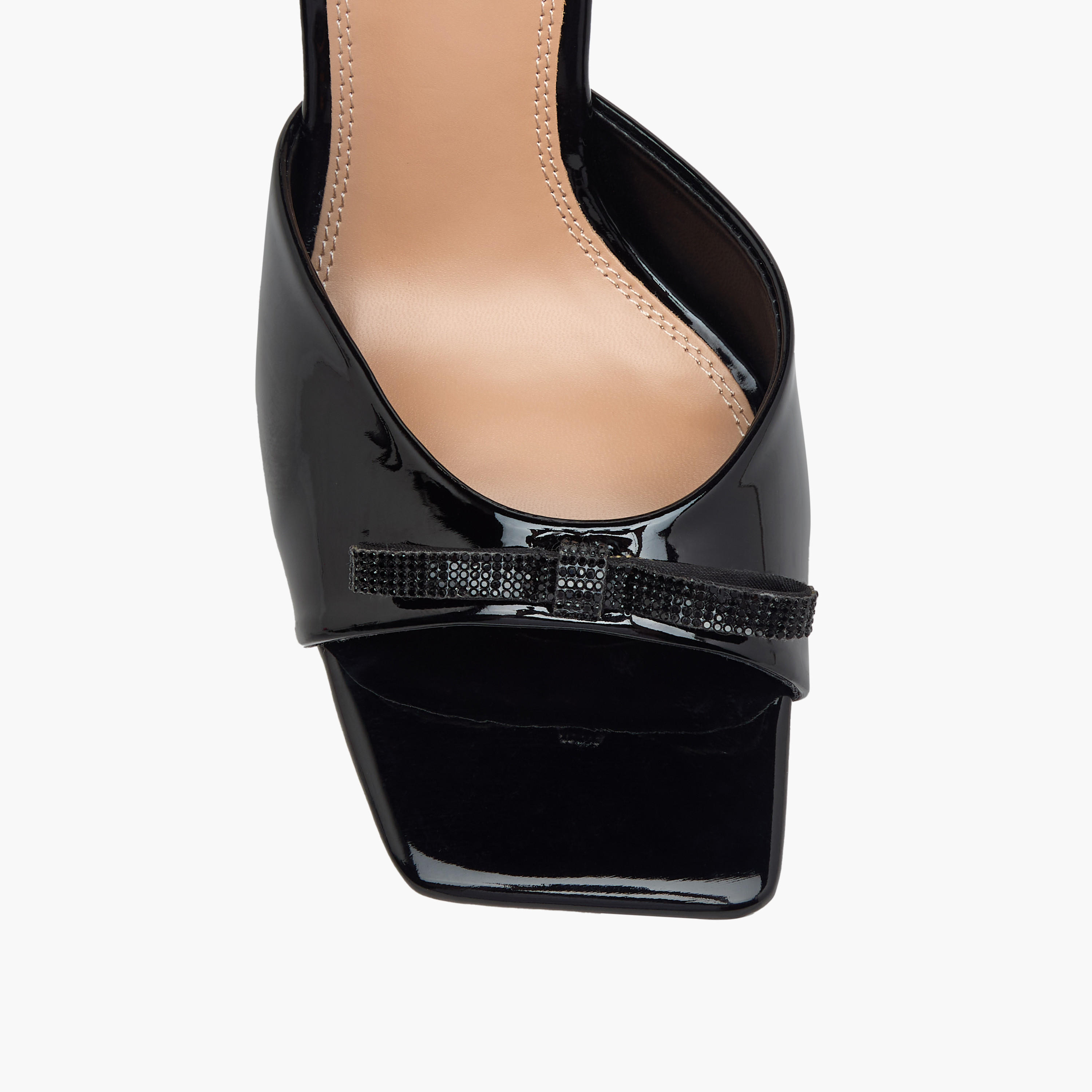 صندل سهل الارتداء بكعب ستيليتو مزين بفيونكة للنساء من سيسلت-women-shoes-sandals-heeled-image-4