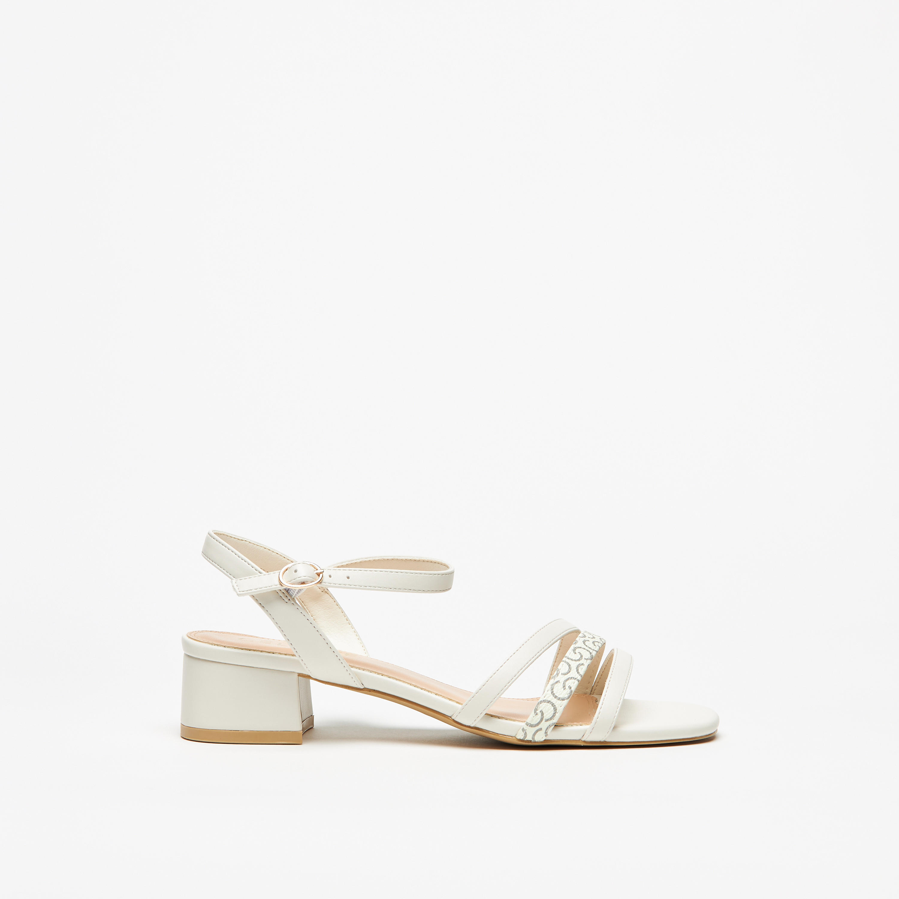 Celeste Women's Solid Sandals with Buckle Closure and Block Heel-women-shoes-heels-image-3
