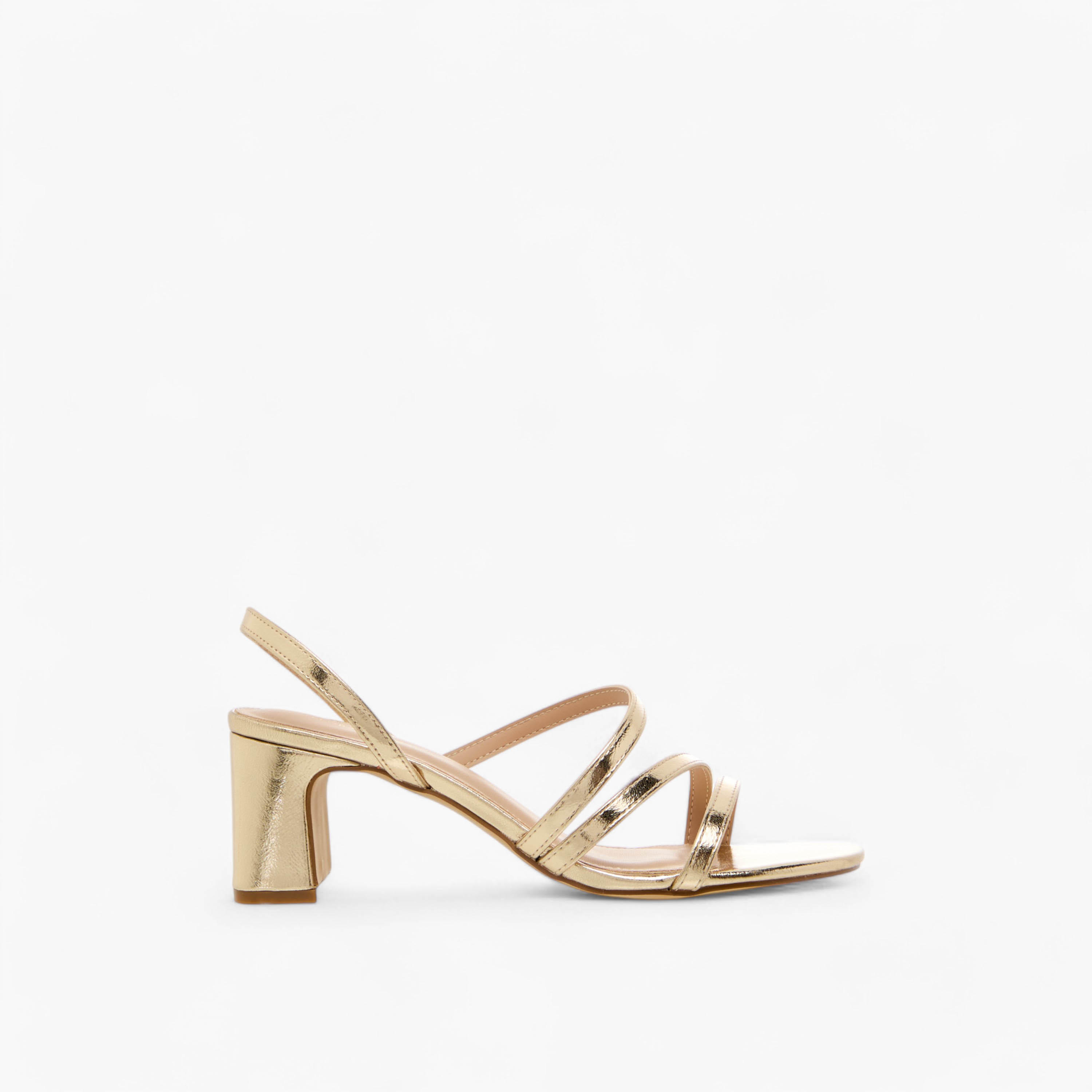 صندل ميتالك بحزام خلفي وكعب سميك من فلورا بيلا-women-shoes-sandals-heeled-image-3