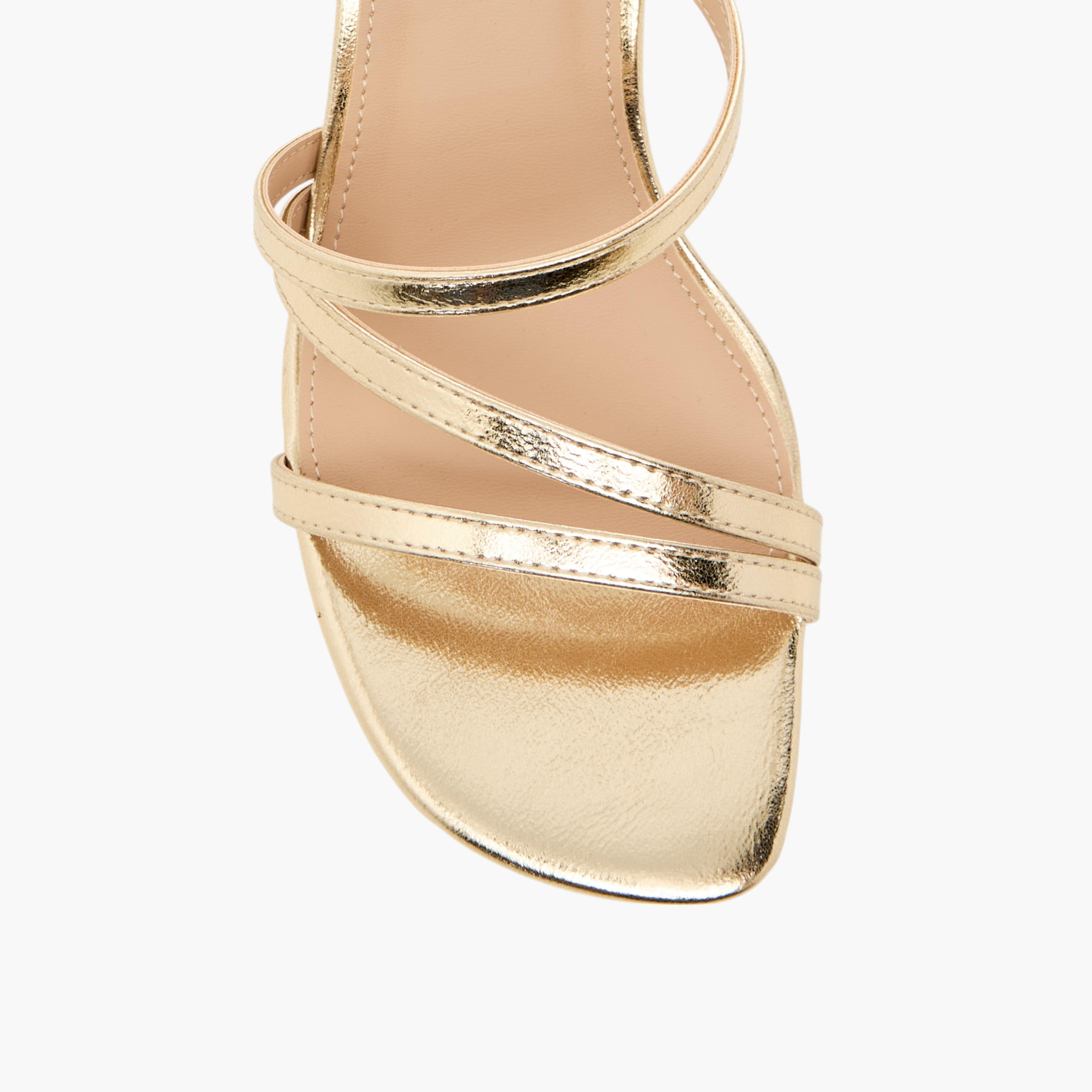 صندل ميتالك بحزام خلفي وكعب سميك من فلورا بيلا-women-shoes-sandals-heeled-image-4