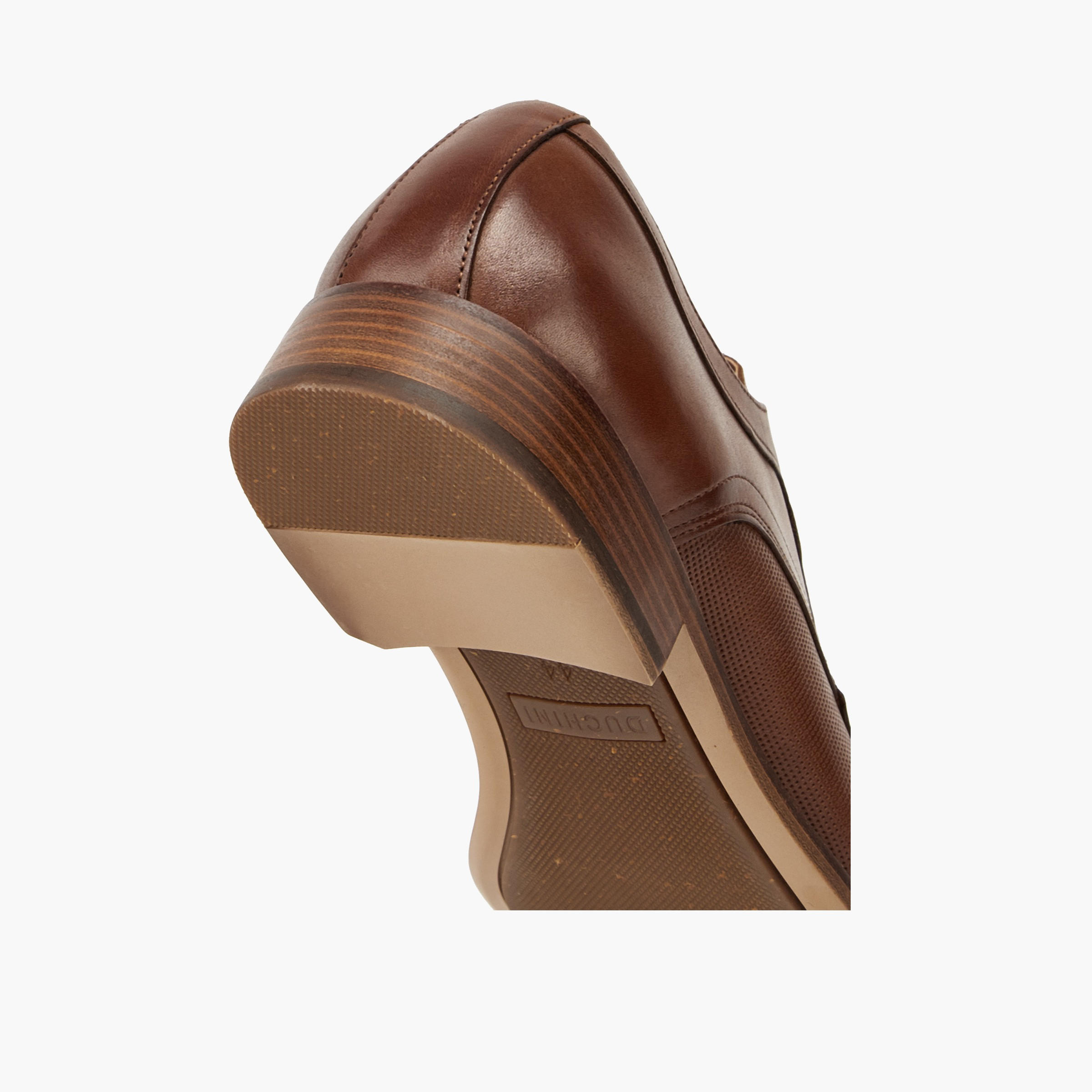 Duchini Men's Leather Solid Lace-Up Derby Shoes-men-shoes-formalshoes-image-5