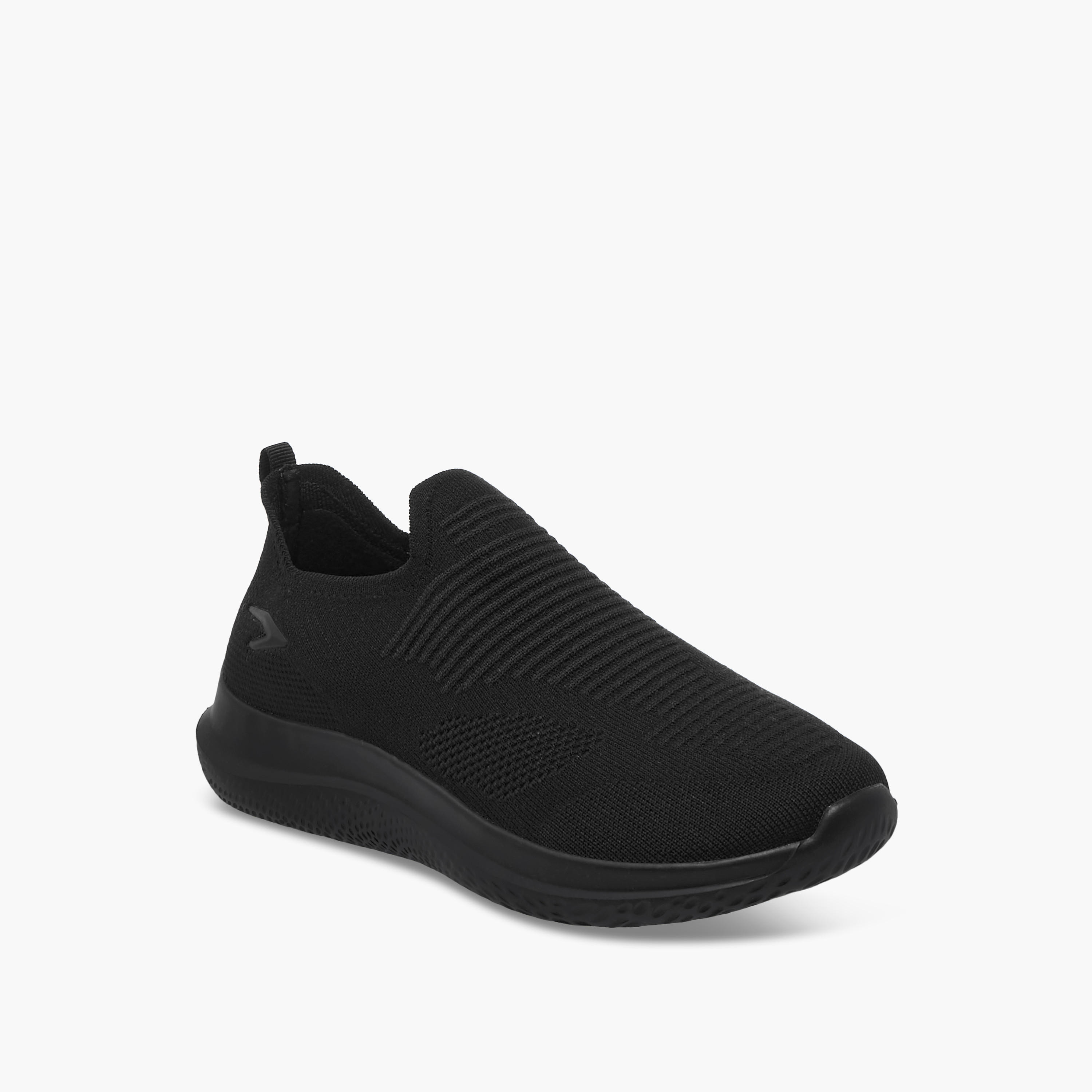 Dash Textured Slip-on Sneakers with Pull Tab-women-shoes-sneakers-image-2