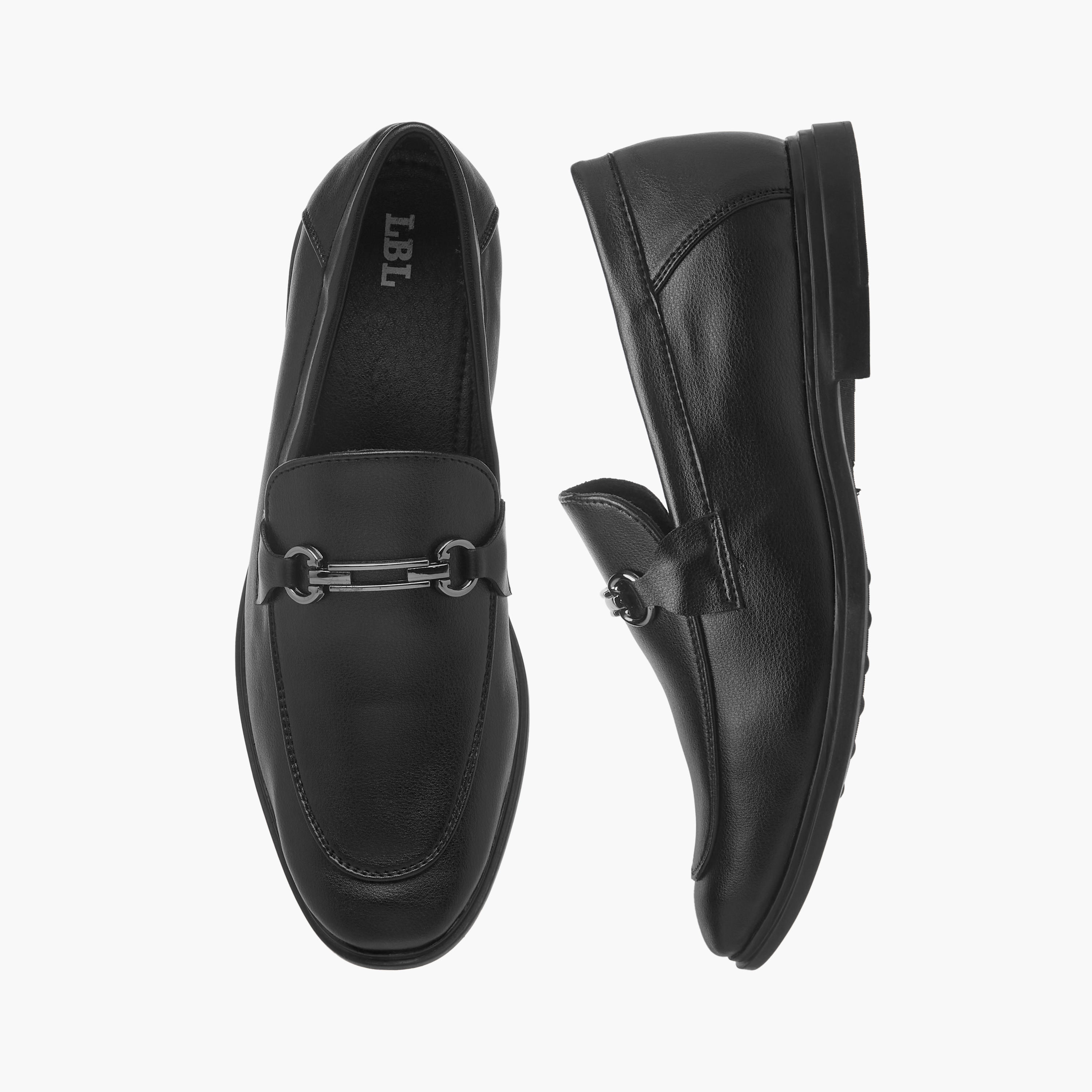 LBL by Shoexpress Metal Accent Slip-On Loafers-men-shoes-loafersandmoccasins-image-1