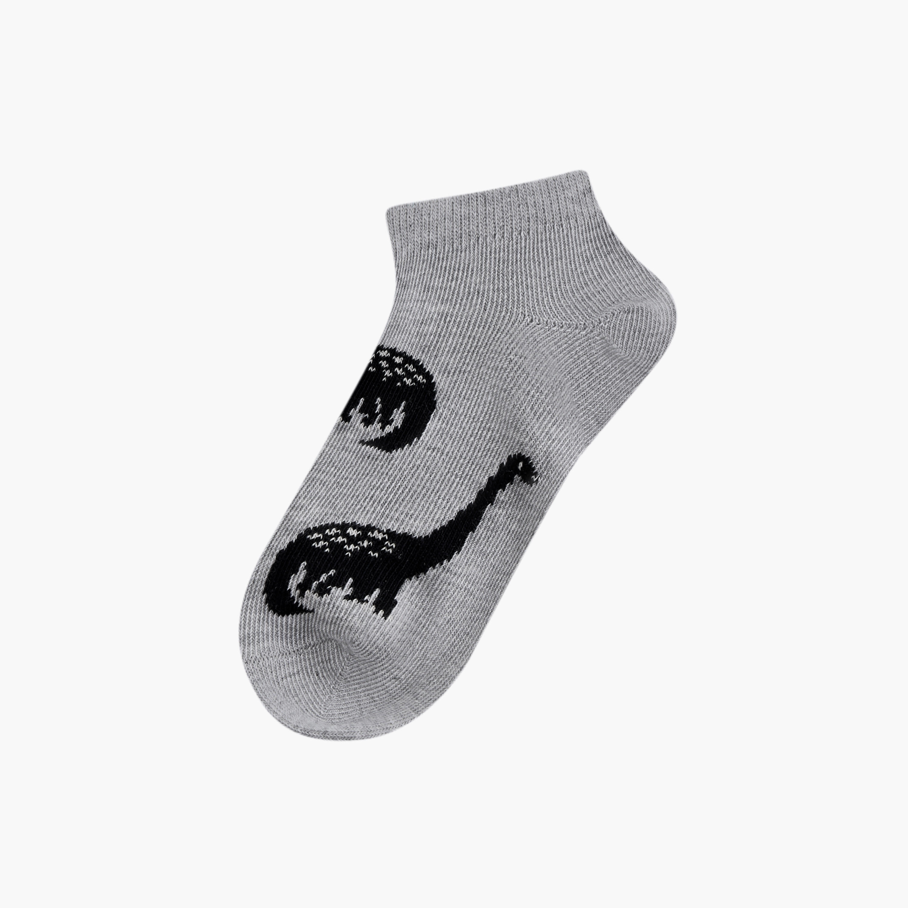 Juniors Assorted Ankle Length Socks - Set of 5-girls-accessories-socks-image-2