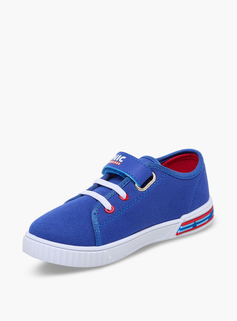 Sonic Boys Hook & Loop Ankle Sneakers-boys-shoes-sneakers-image-4