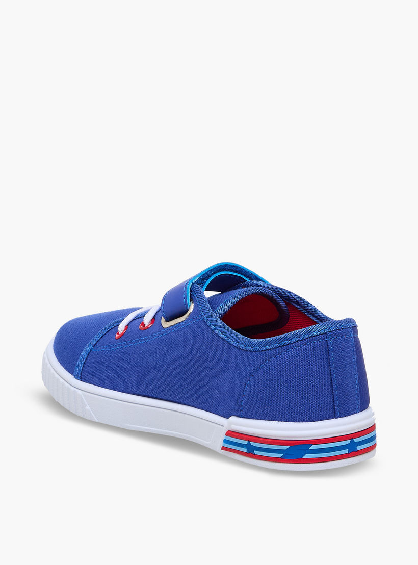 Sonic Boys Hook & Loop Ankle Sneakers-boys-shoes-sneakers-image-5