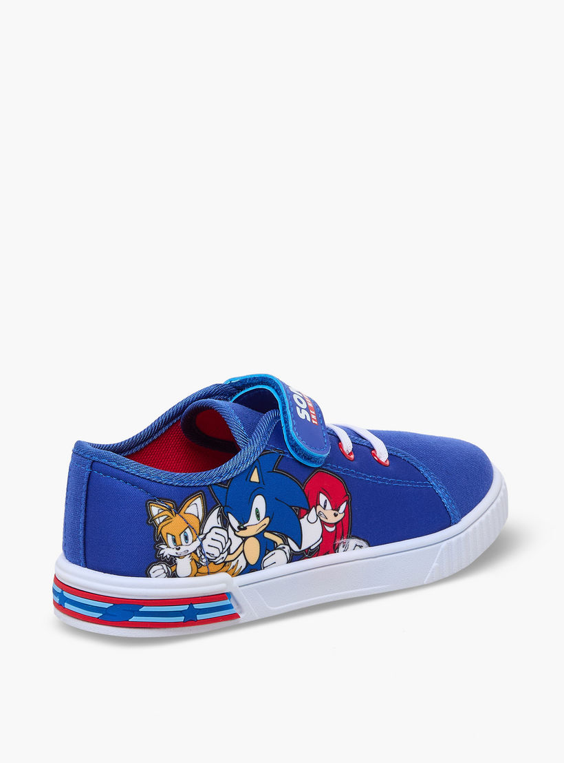 Sonic Boys Hook & Loop Ankle Sneakers-boys-shoes-sneakers-image-6