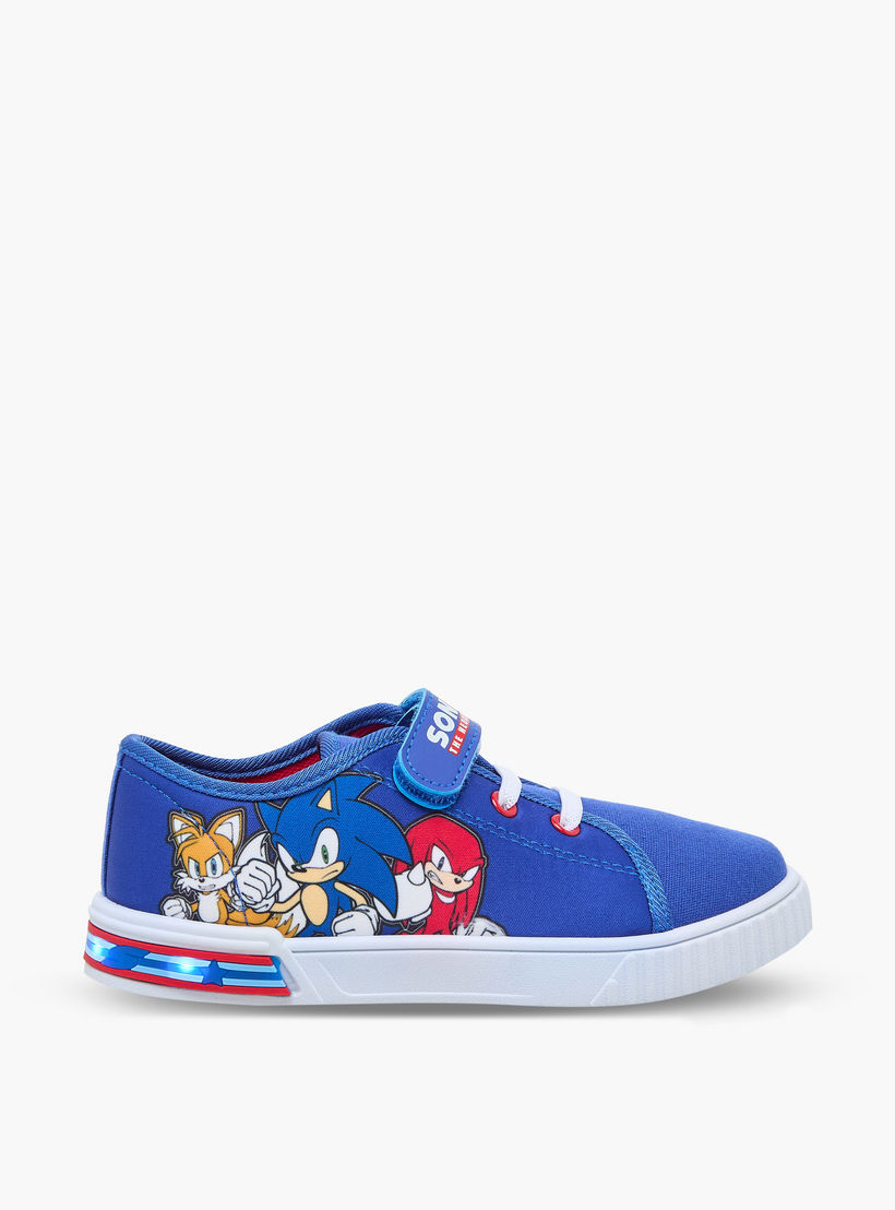 Sonic Boys Hook & Loop Ankle Sneakers-boys-shoes-sneakers-image-9
