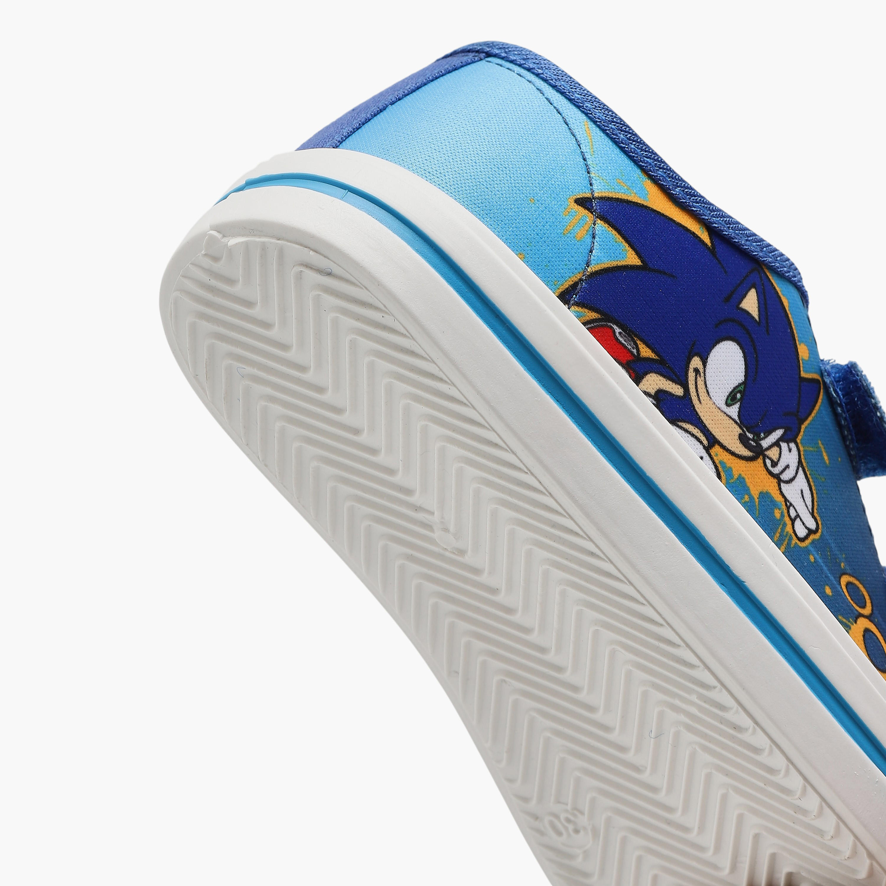 حذاء سنيكرز بطول الكاحل وشريط إغلاق لاصق للأولاد من سونيك-boys-shoes-sneakers-image-5
