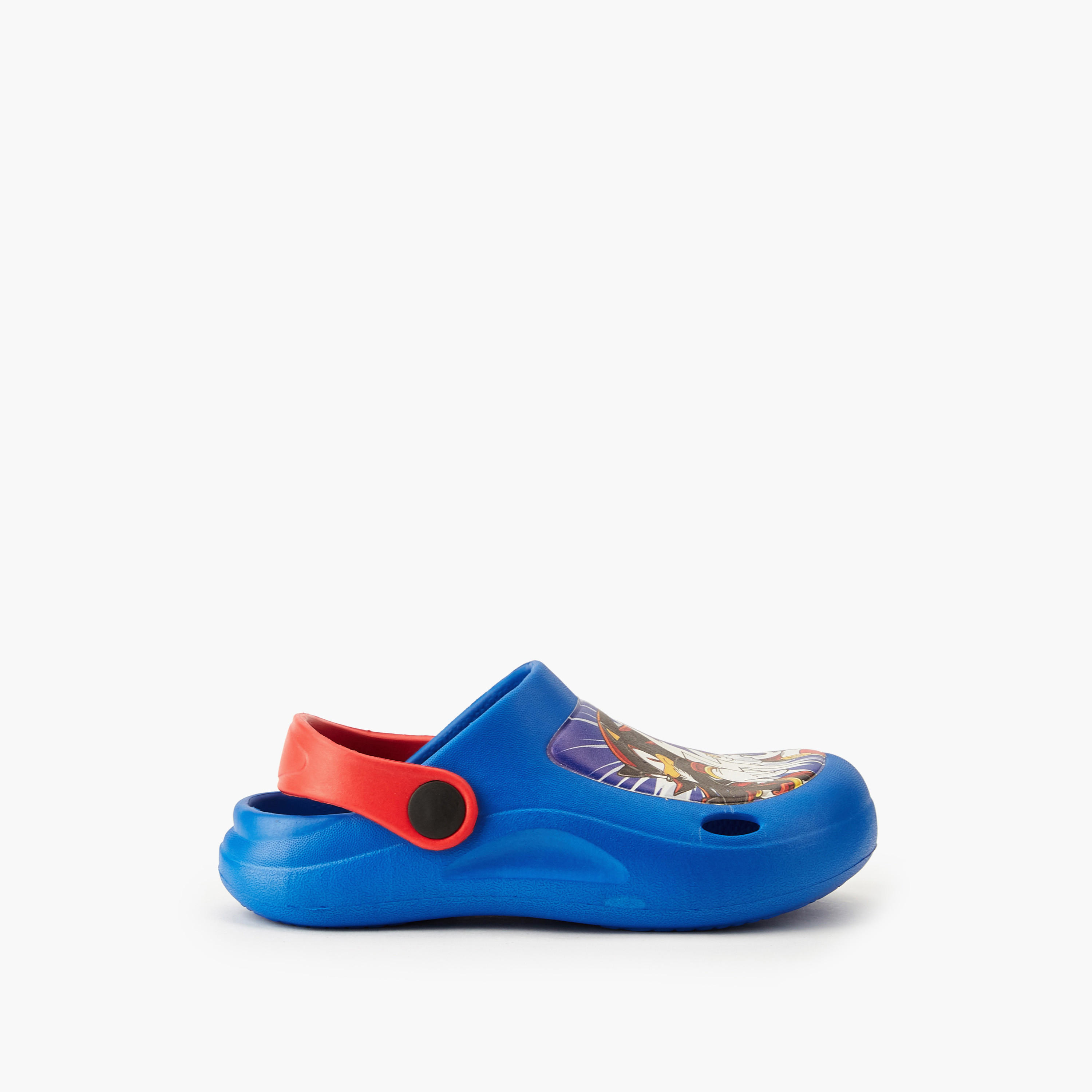 صندل كلوج بشريط خلفي بطبعات سونيك للأولاد-boys-shoes-sandals-image-2