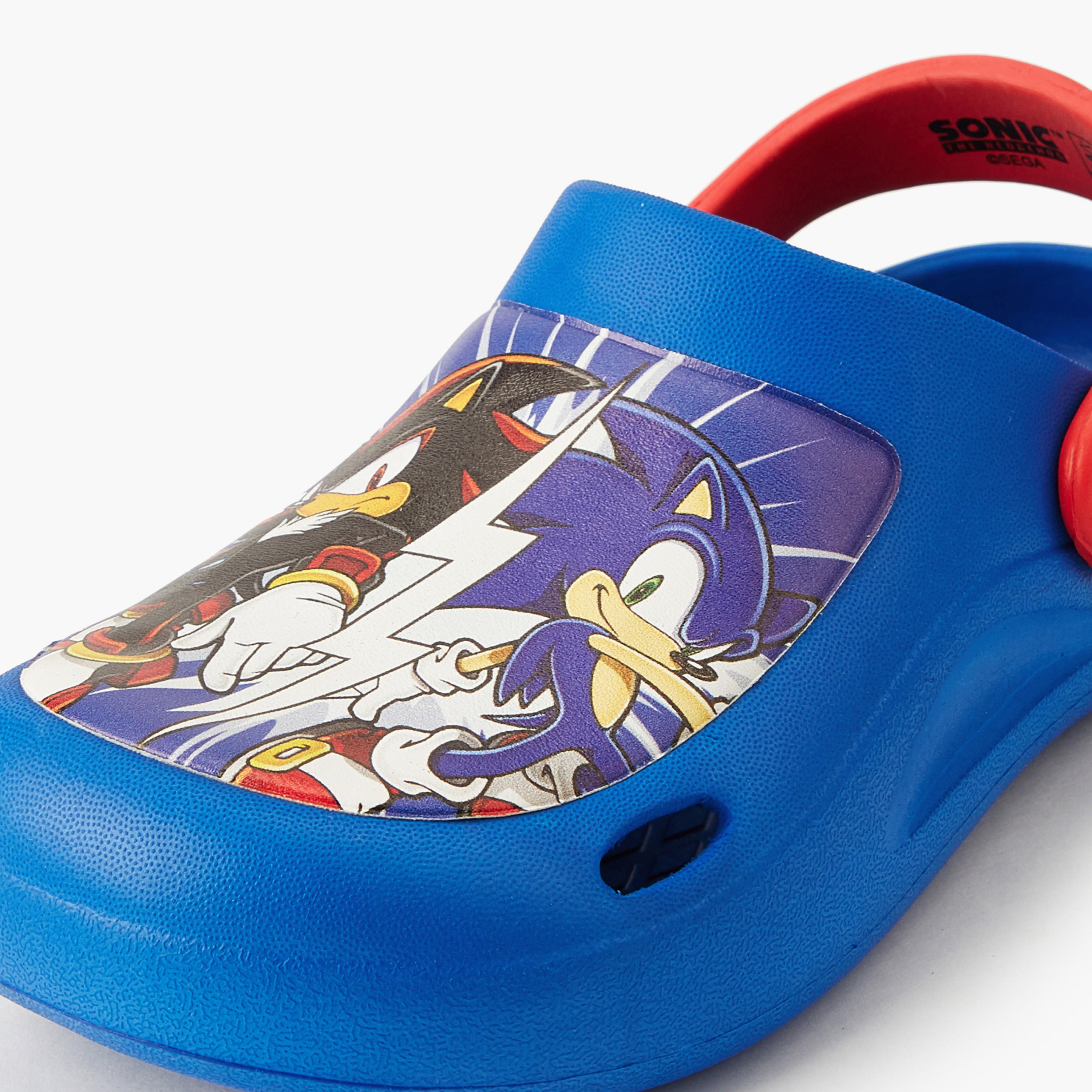 صندل كلوج بشريط خلفي بطبعات سونيك للأولاد-boys-shoes-sandals-image-4