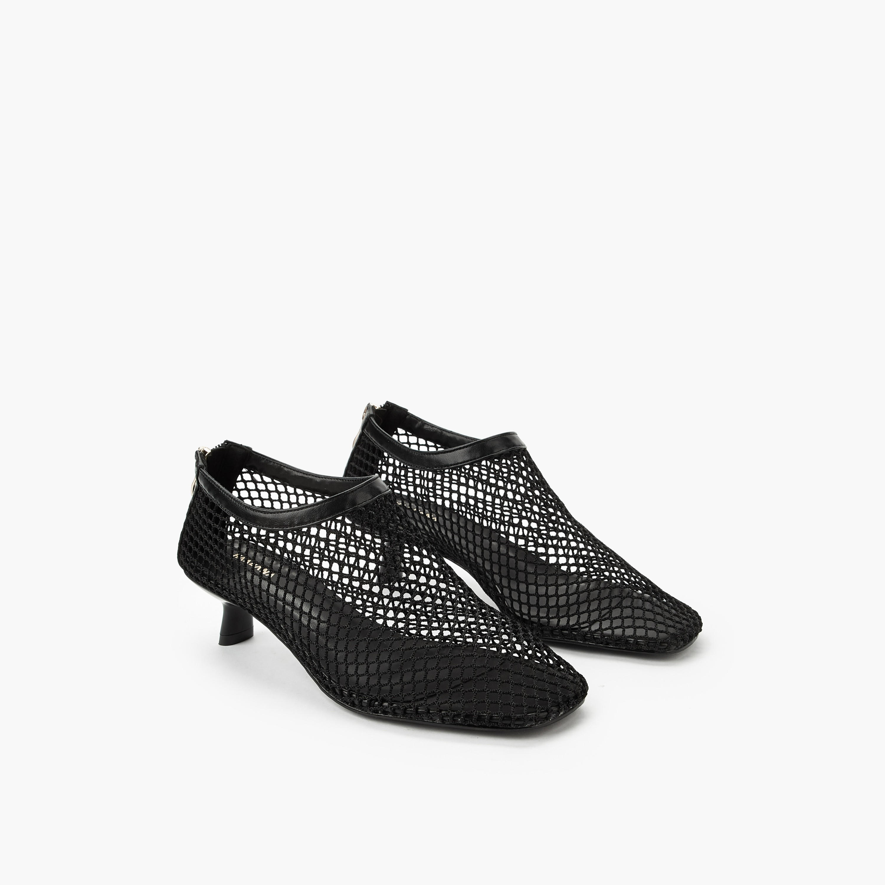 Haadana Women Mesh Kitten Heels-women-shoes-sandals-heeled-image-1
