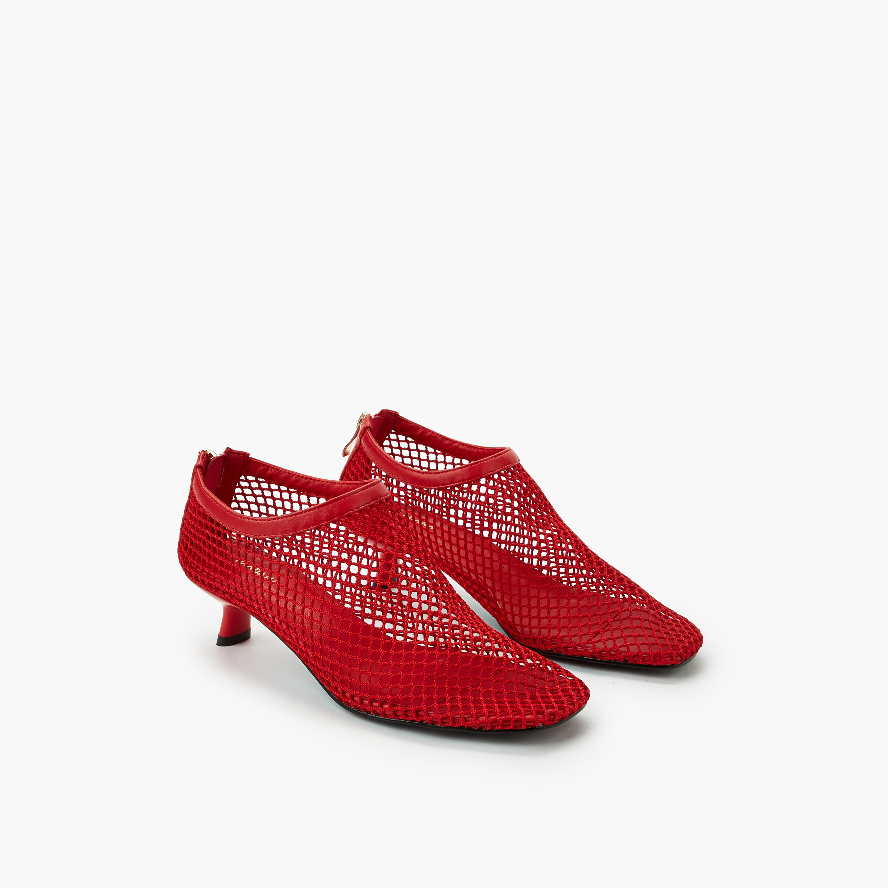 Haadana Women Mesh Kitten Heels-women-shoes-sandals-heeled-image-1
