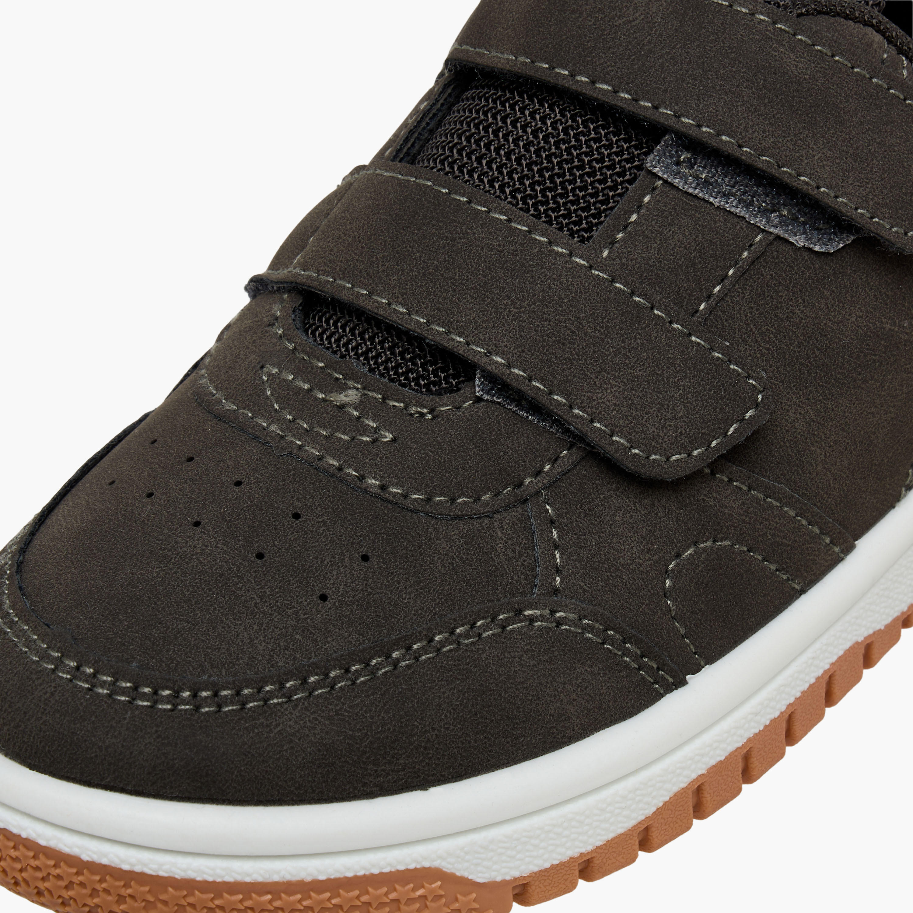 LBL by Shoexpress Boys Hook & Loop Ankle Sneakers-boys-shoes-sneakers-image-4