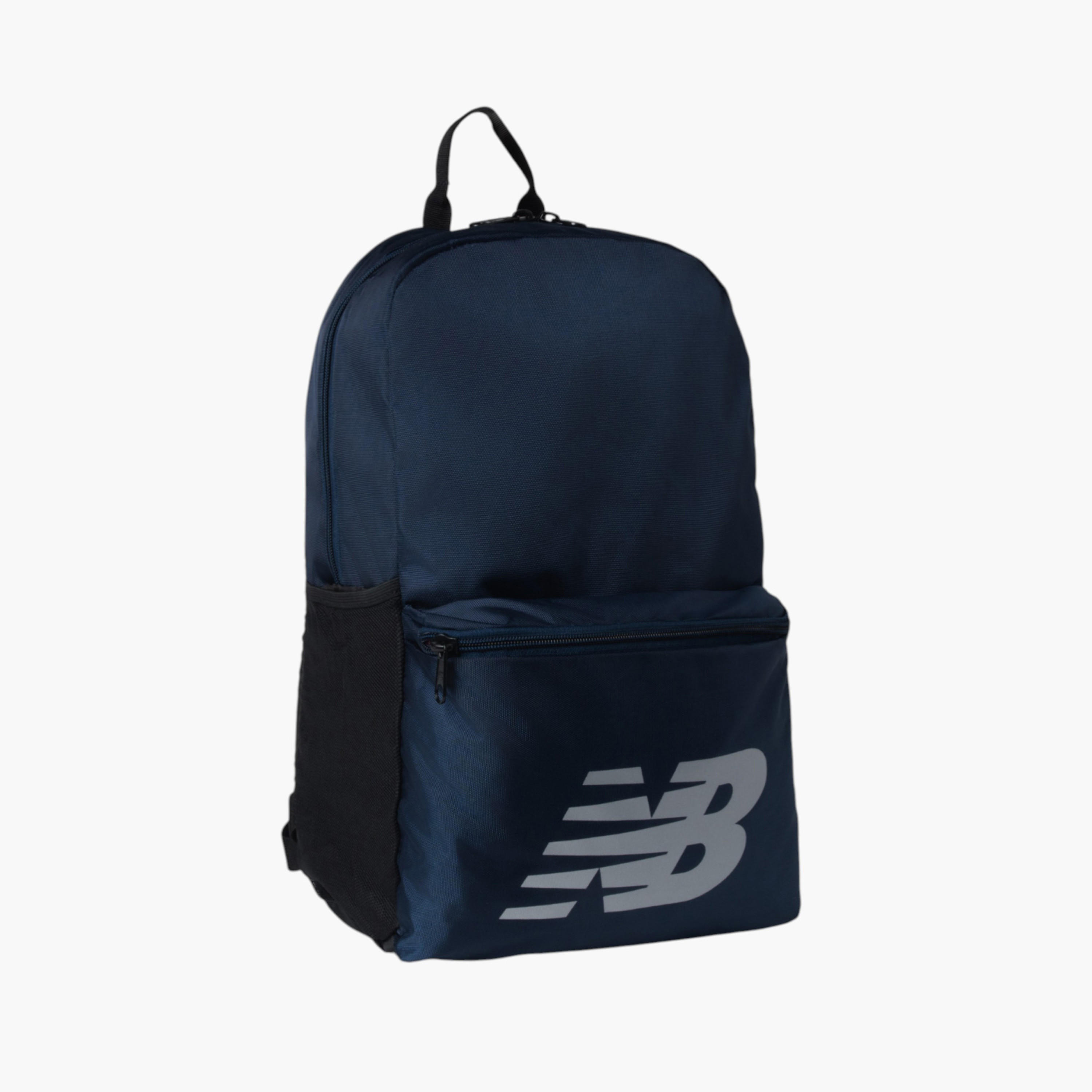 New Balance Logo Print School Backpack with Adjustable Shoulder Straps - 14x31x45 cm-school-bagsandbackpacks-backpacks-image-2