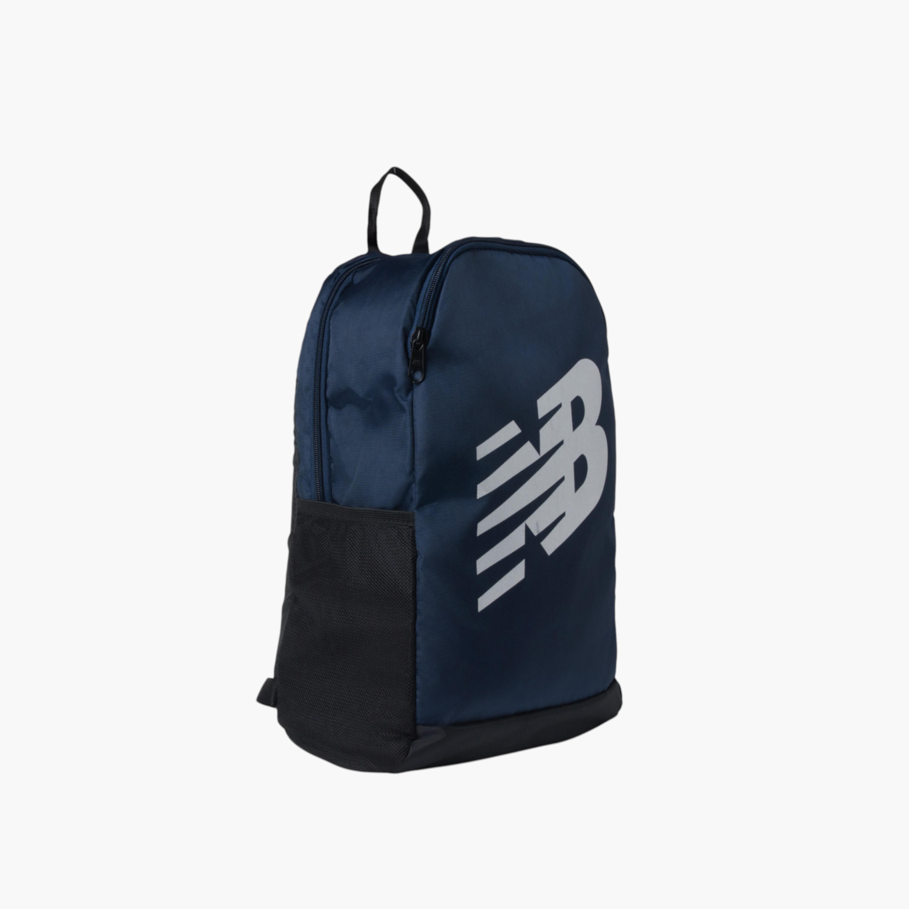 New Balance Logo Print School Backpack with Adjustable Shoulder Straps - 17x31x45 cm-school-bagsandbackpacks-backpacks-image-3