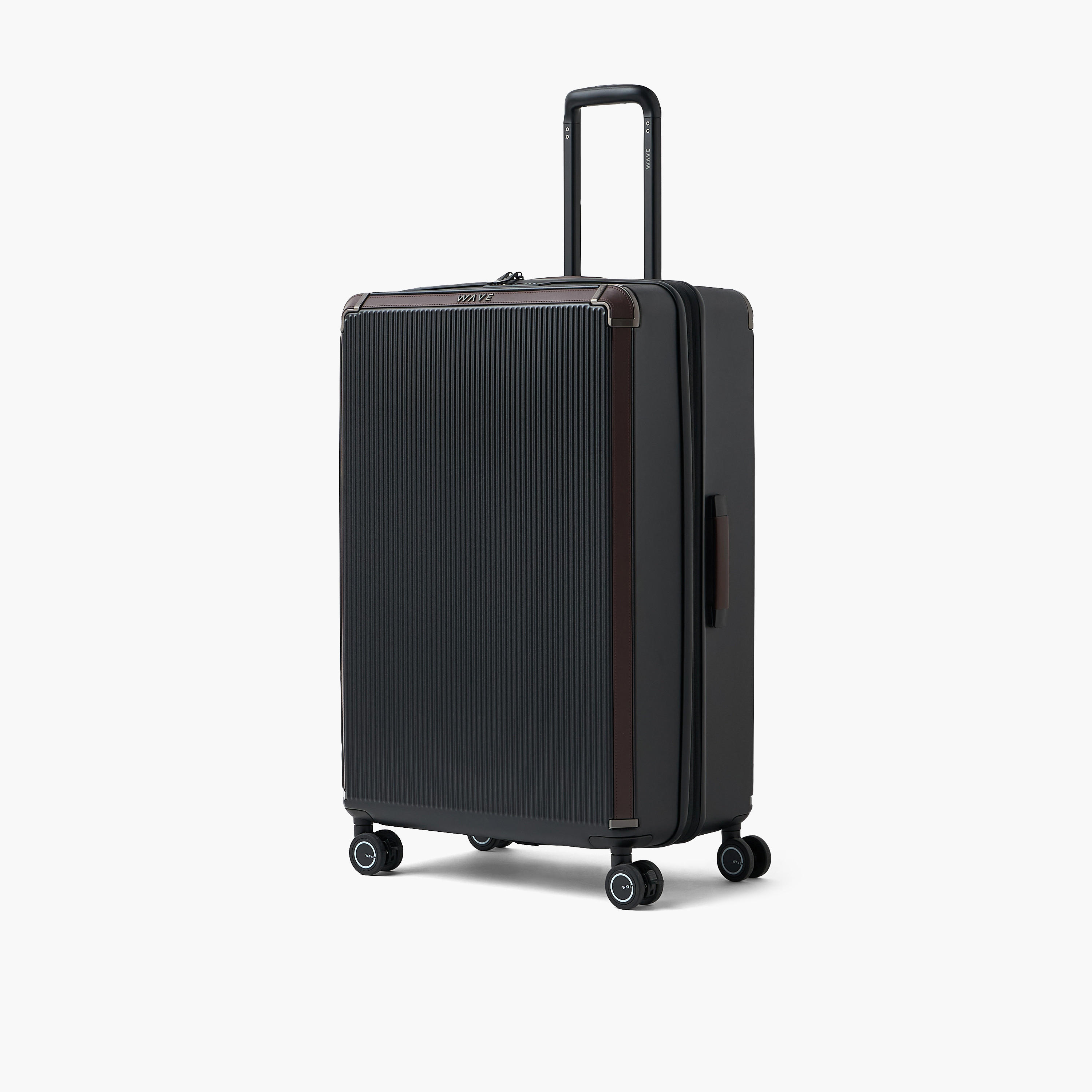 WAVE Textured Hardcase Trolley Bag with Retractable Handle - Set of 3-travel-luggagesandbags-luggage-image-4