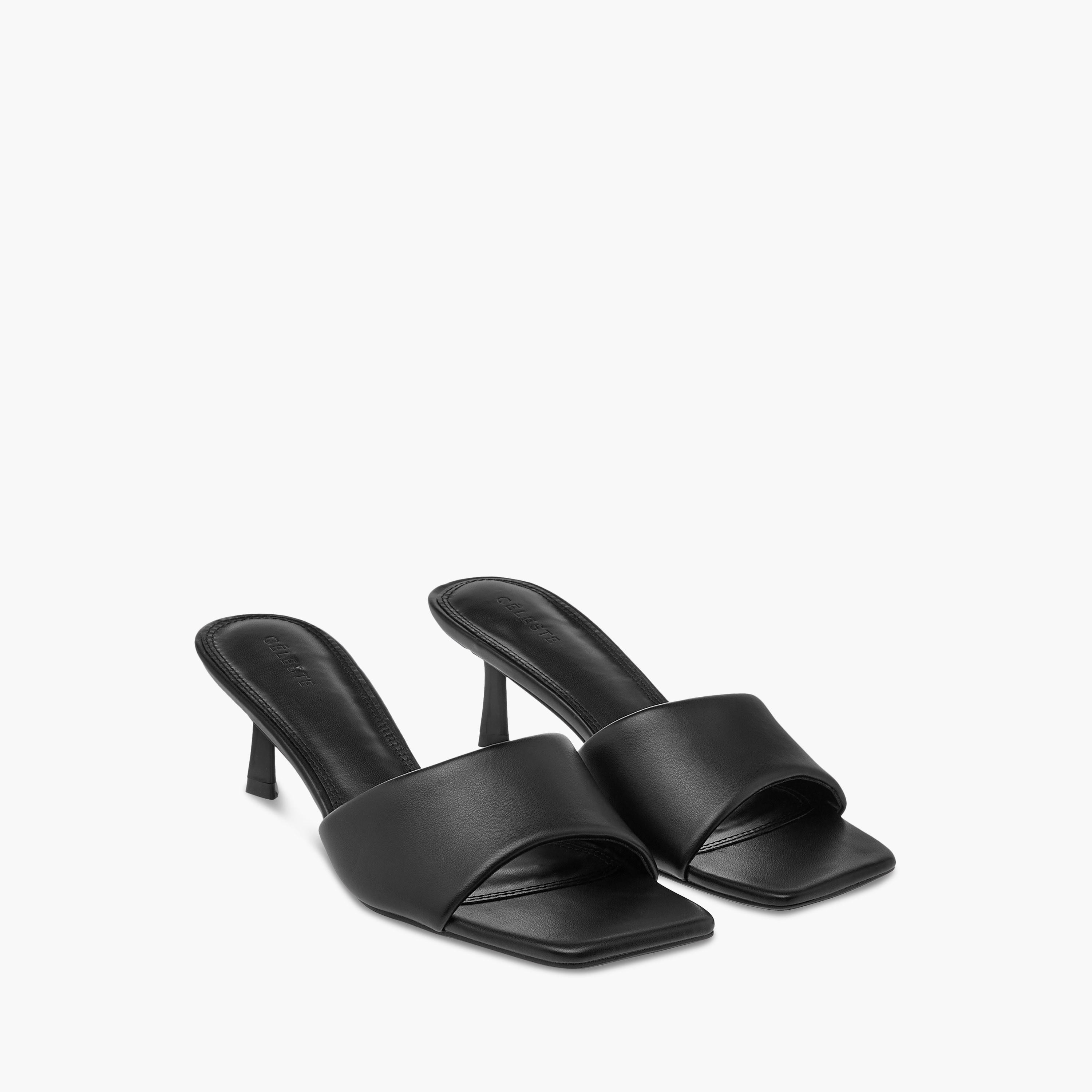 Celeste Women's Solid Slip-On Sandals with Stiletto Heels-women-shoes-sandals-heeled-image-1