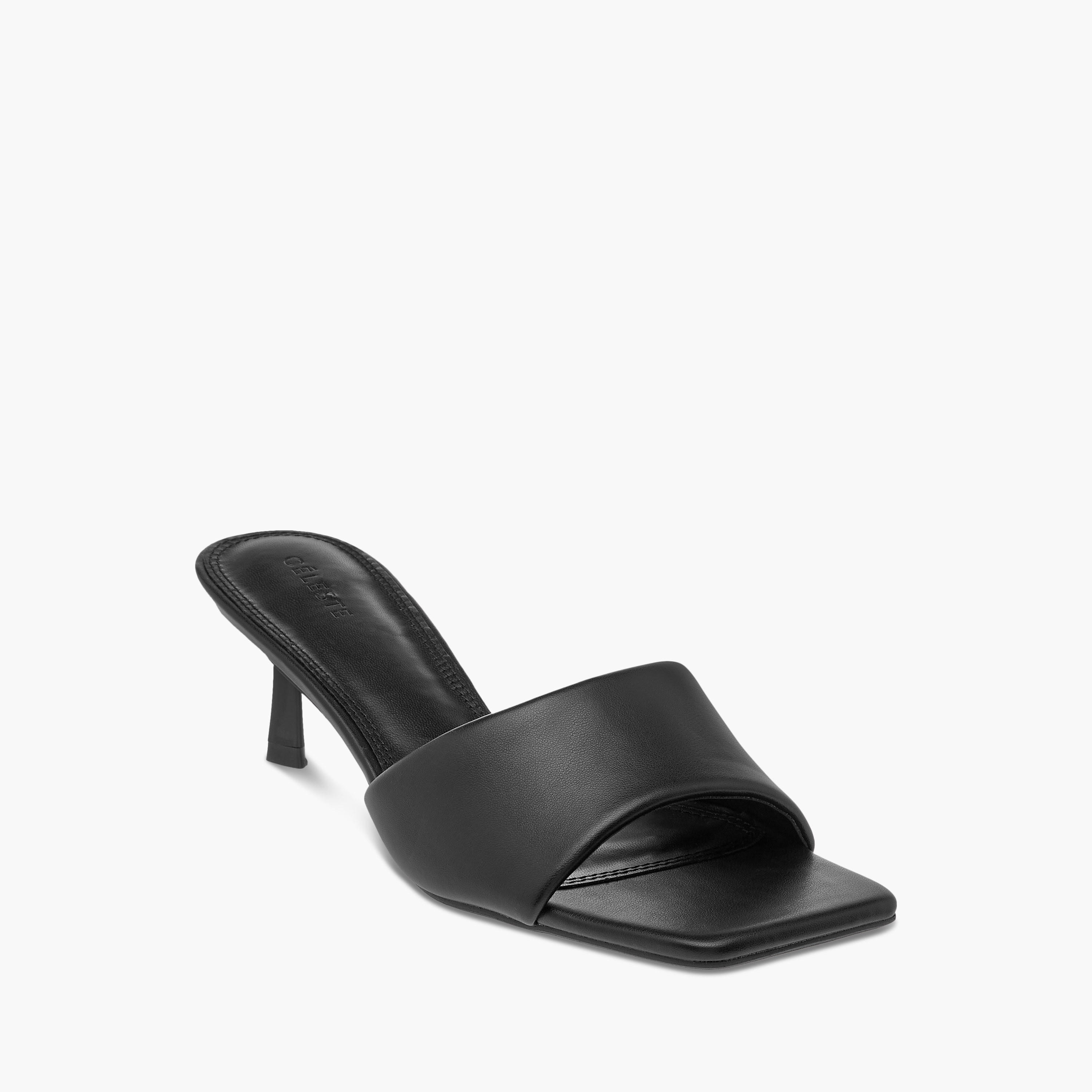 Celeste Women's Solid Slip-On Sandals with Stiletto Heels-women-shoes-sandals-heeled-image-2