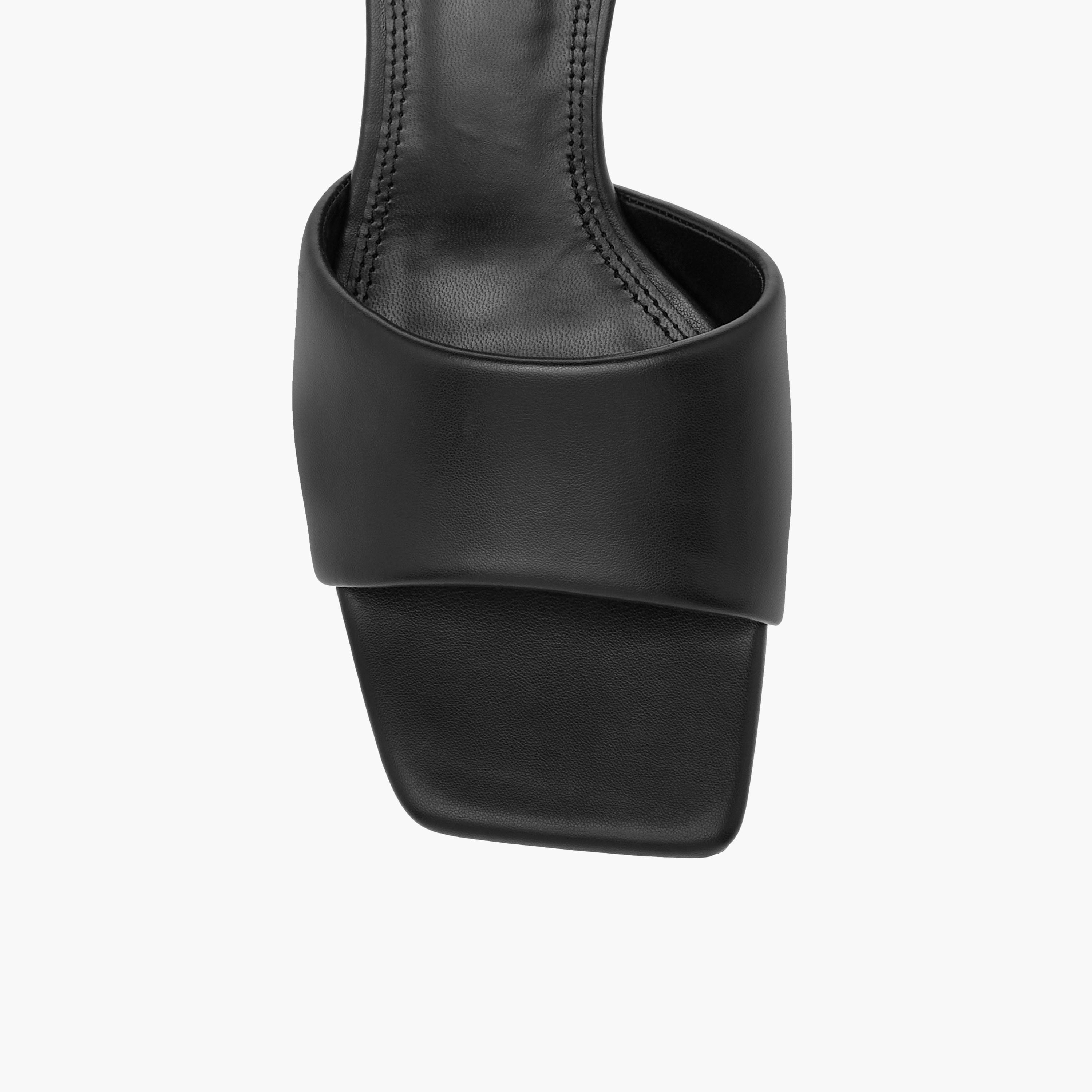 Celeste Women's Solid Slip-On Sandals with Stiletto Heels-women-shoes-sandals-heeled-image-4
