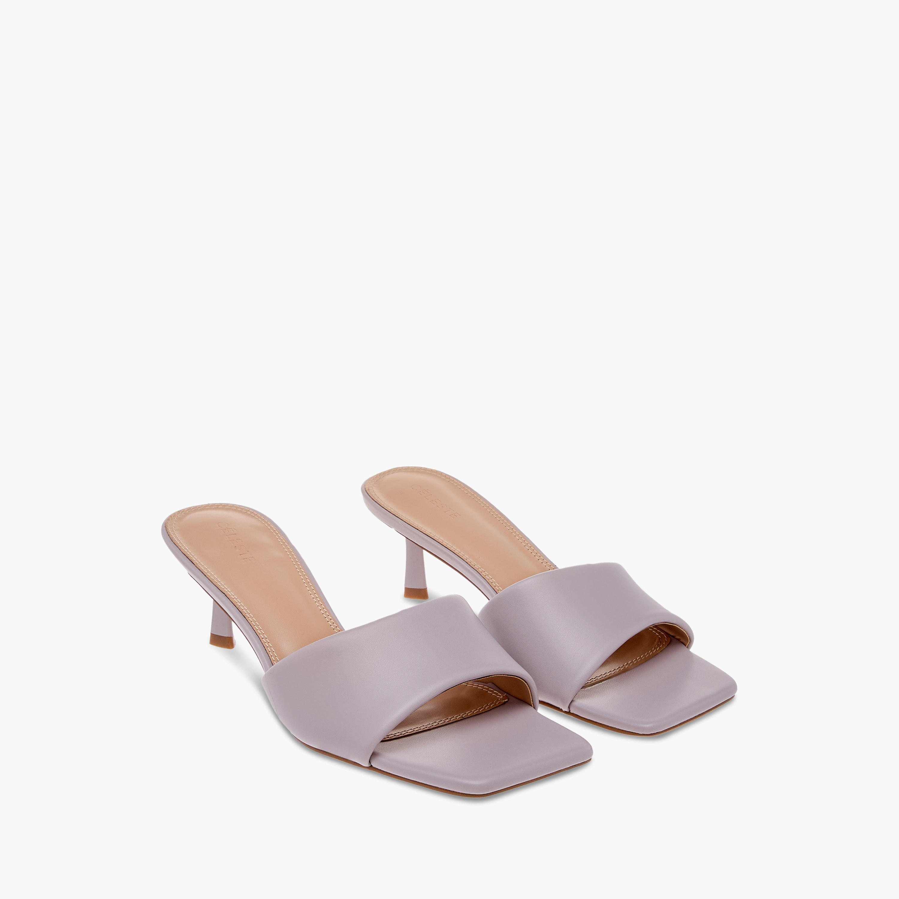 Celeste Women's Solid Slip-On Sandals with Stiletto Heels-women-shoes-sandals-heeled-image-1